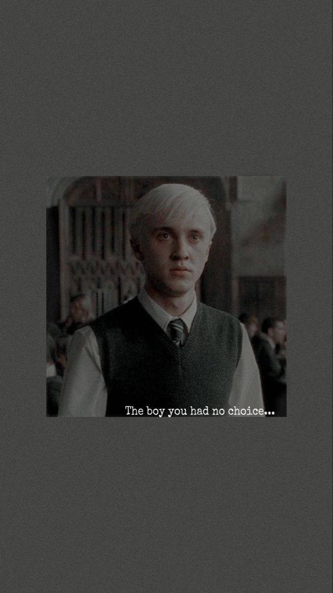 Draco Malfoy Buồn Thẩm Mỹ Hình nền