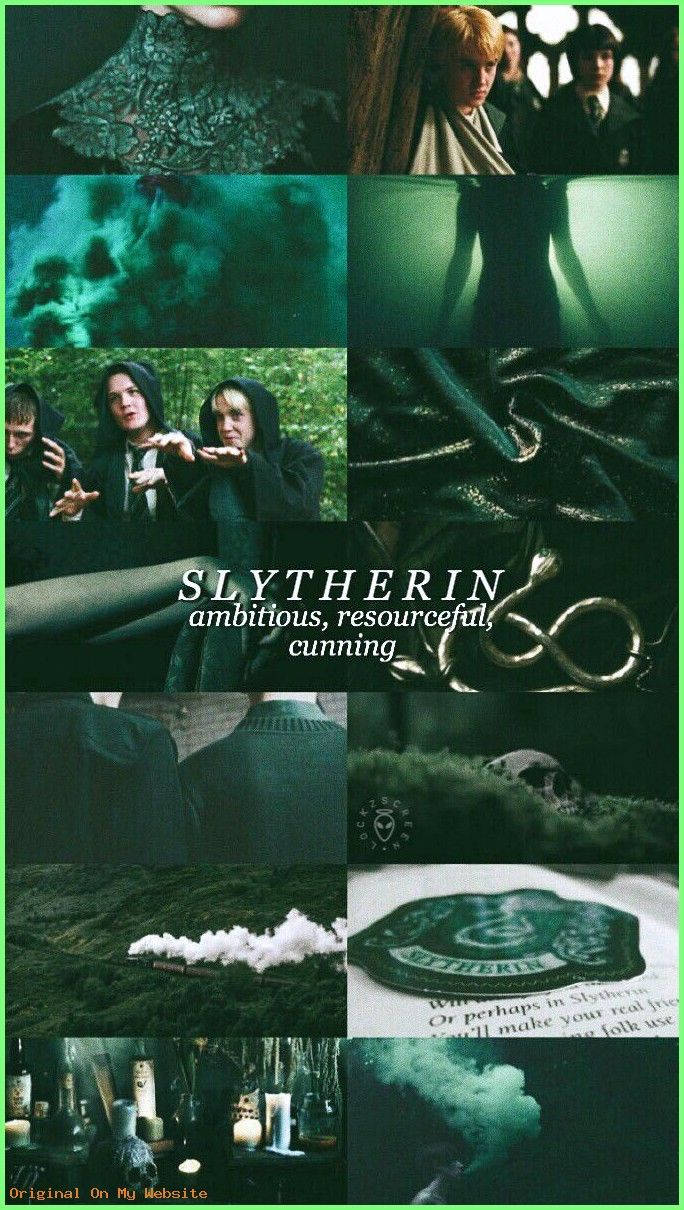 Draco Malfoy Phong Cách Slytherin Hình nền