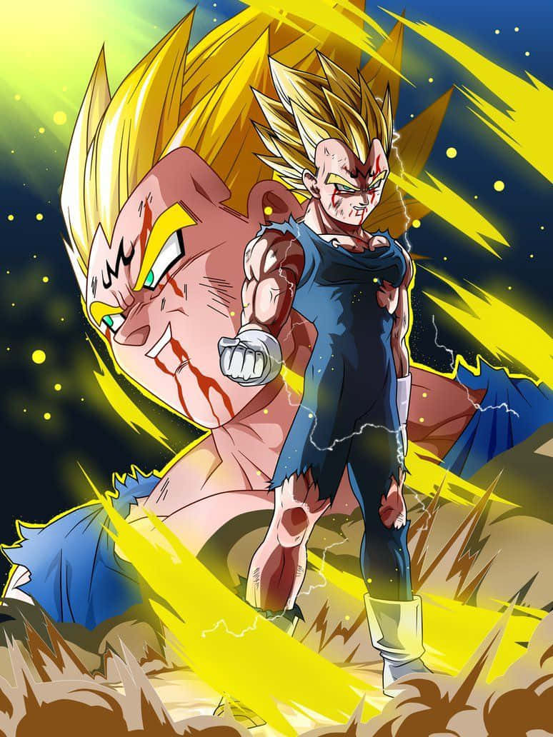 Majin Vegeta Cười