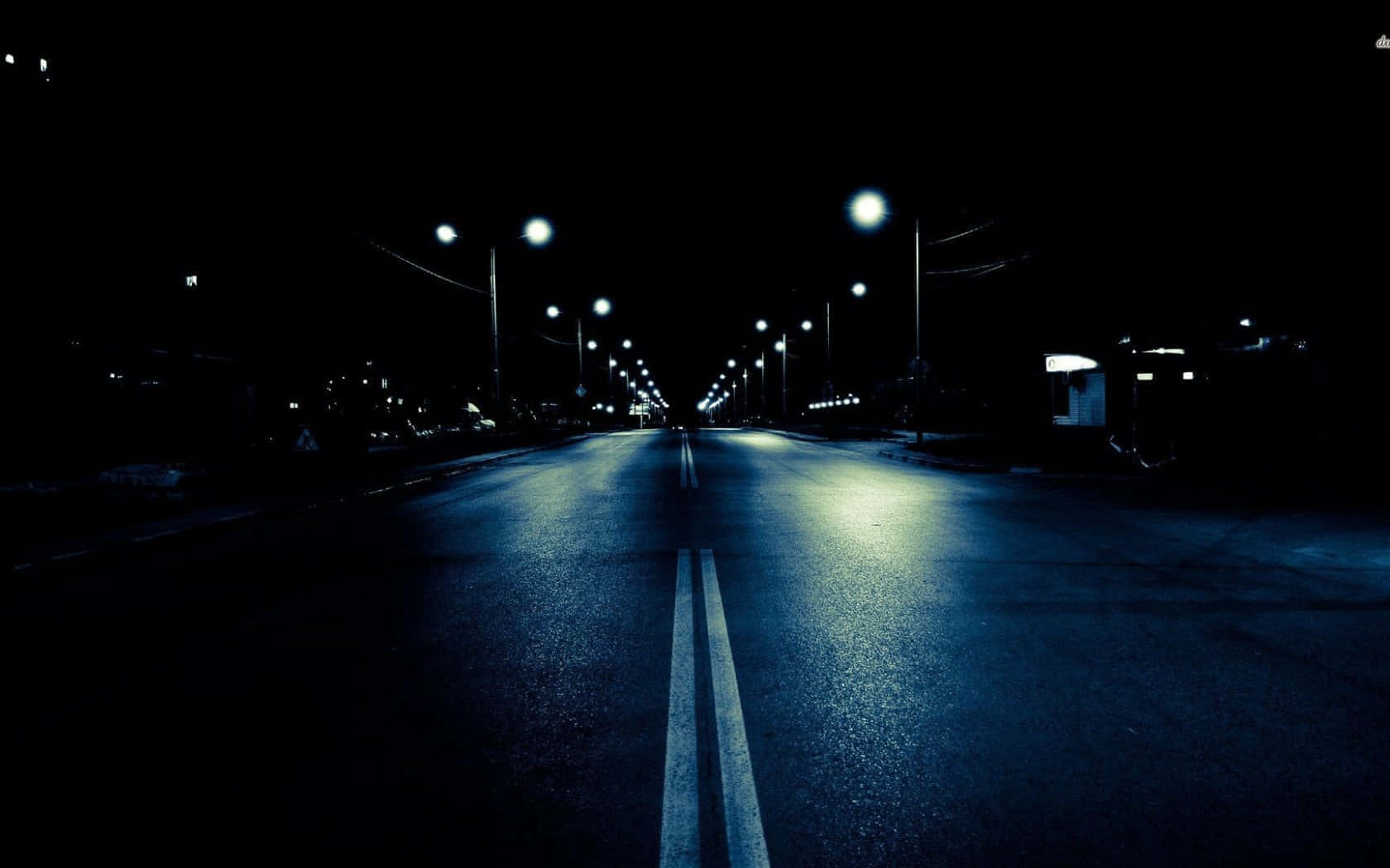 Đường chân trời thành phố Dark City đẹp huyền bí. Hình nền