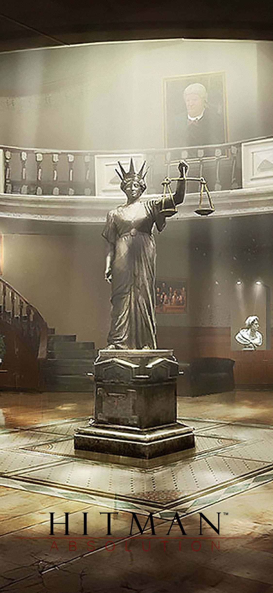 Đương đầu với số phận cùng iPhone X Hitman Absolution. Hình nền