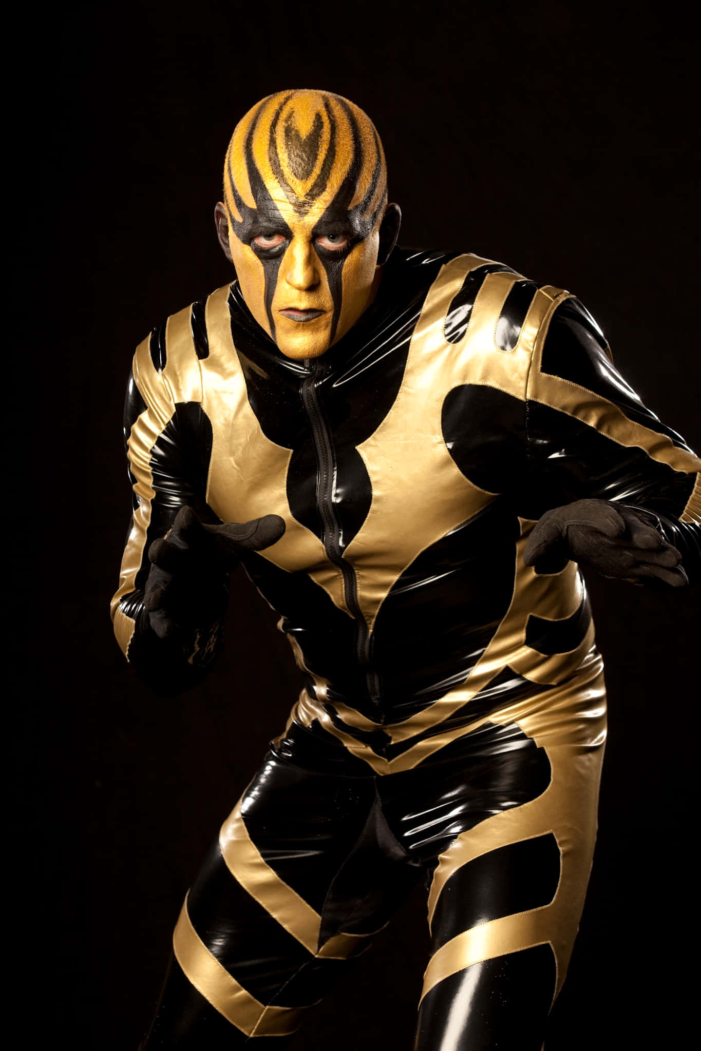 Dustin Rhodes trong trang phục Goldust huyền thoại Hình nền