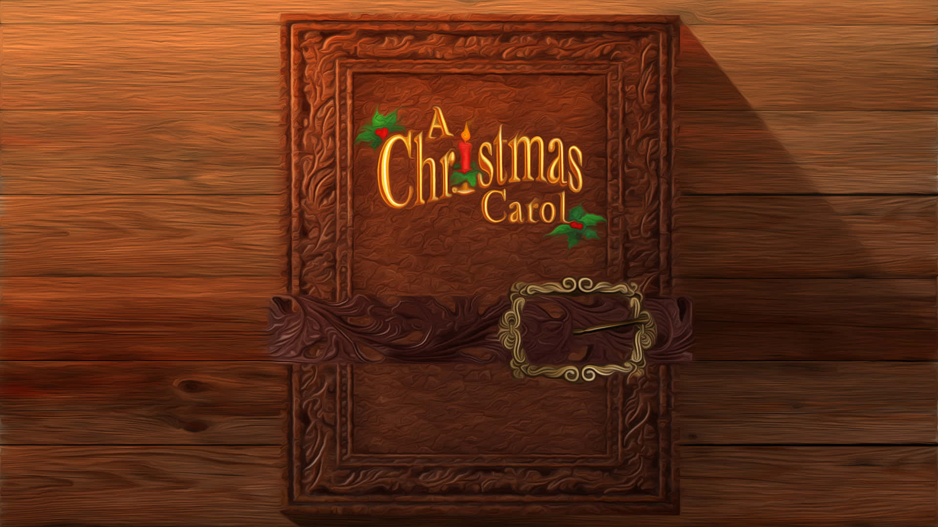 Ebenezer Scrooge chuộc lại cuộc đời mình vào ngày Giáng Sinh Hình nền