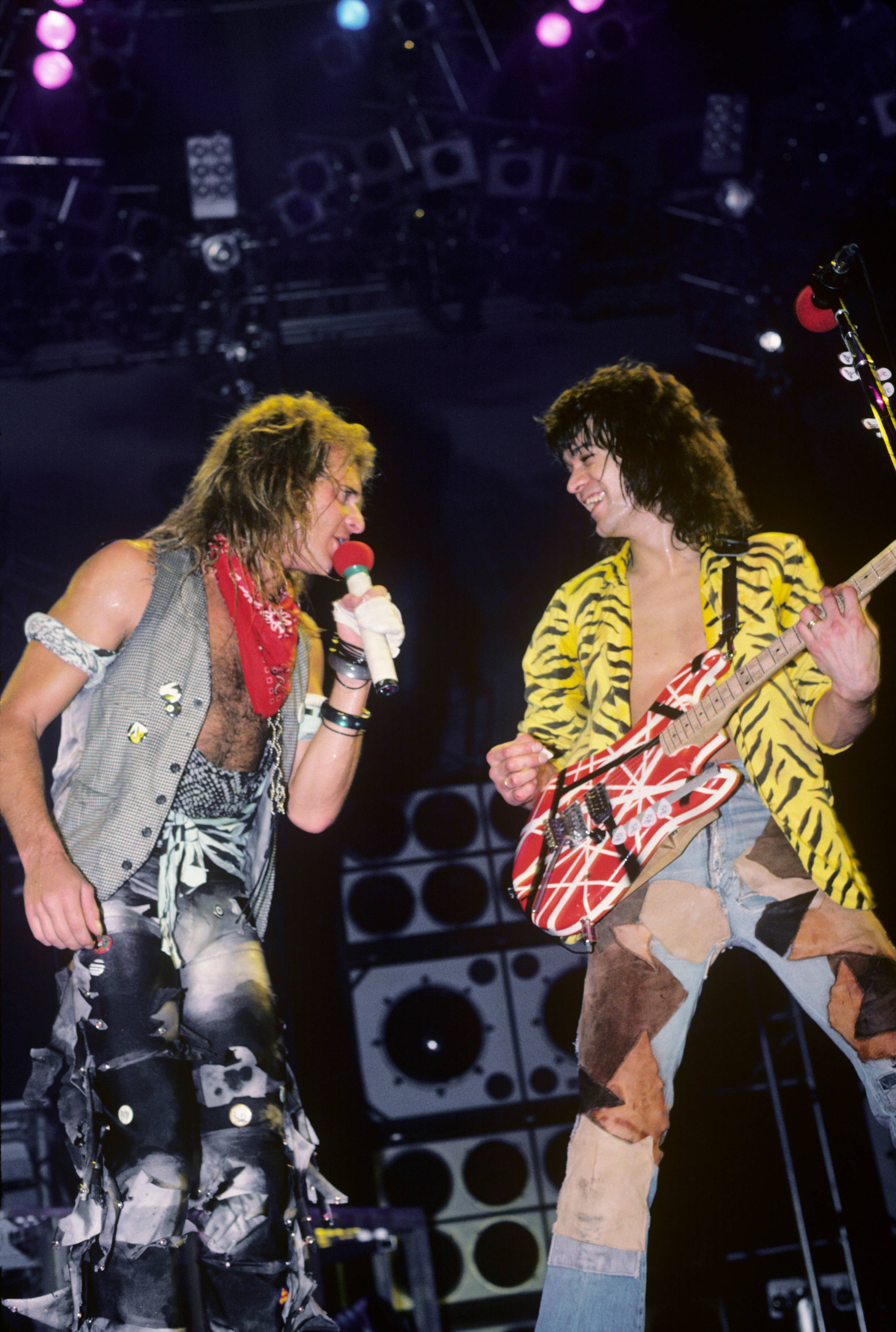 Eddie Van Halen và David Lee Roth Hình nền