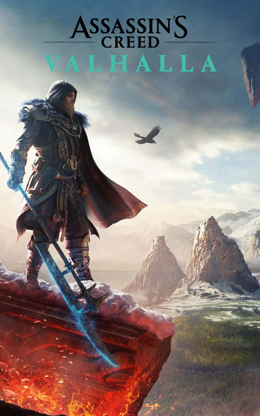 Eivor Cầm Lưỡi Hái 1440p Assassin's Creed Valhalla Background Hình nền
