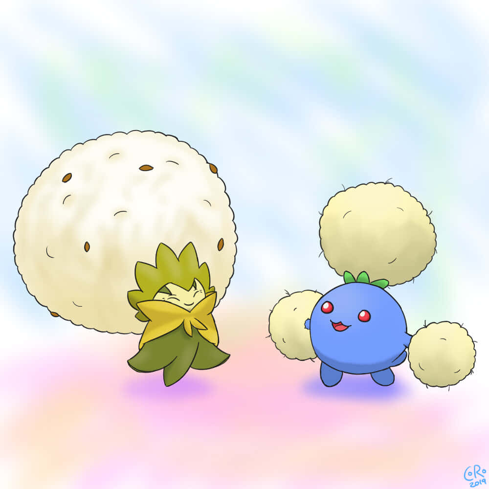 Eldegoss và Jumpluff Hình nền