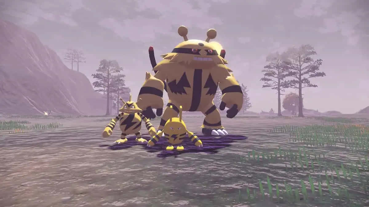 Electabuzz cùng Electivire và Elekid Hình nền