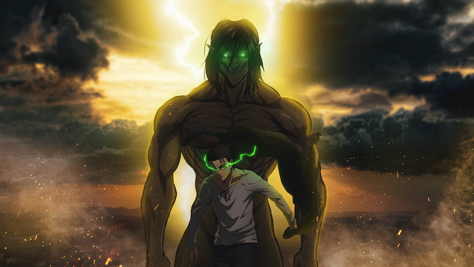 Eren Hai Hình Thái Hình nền