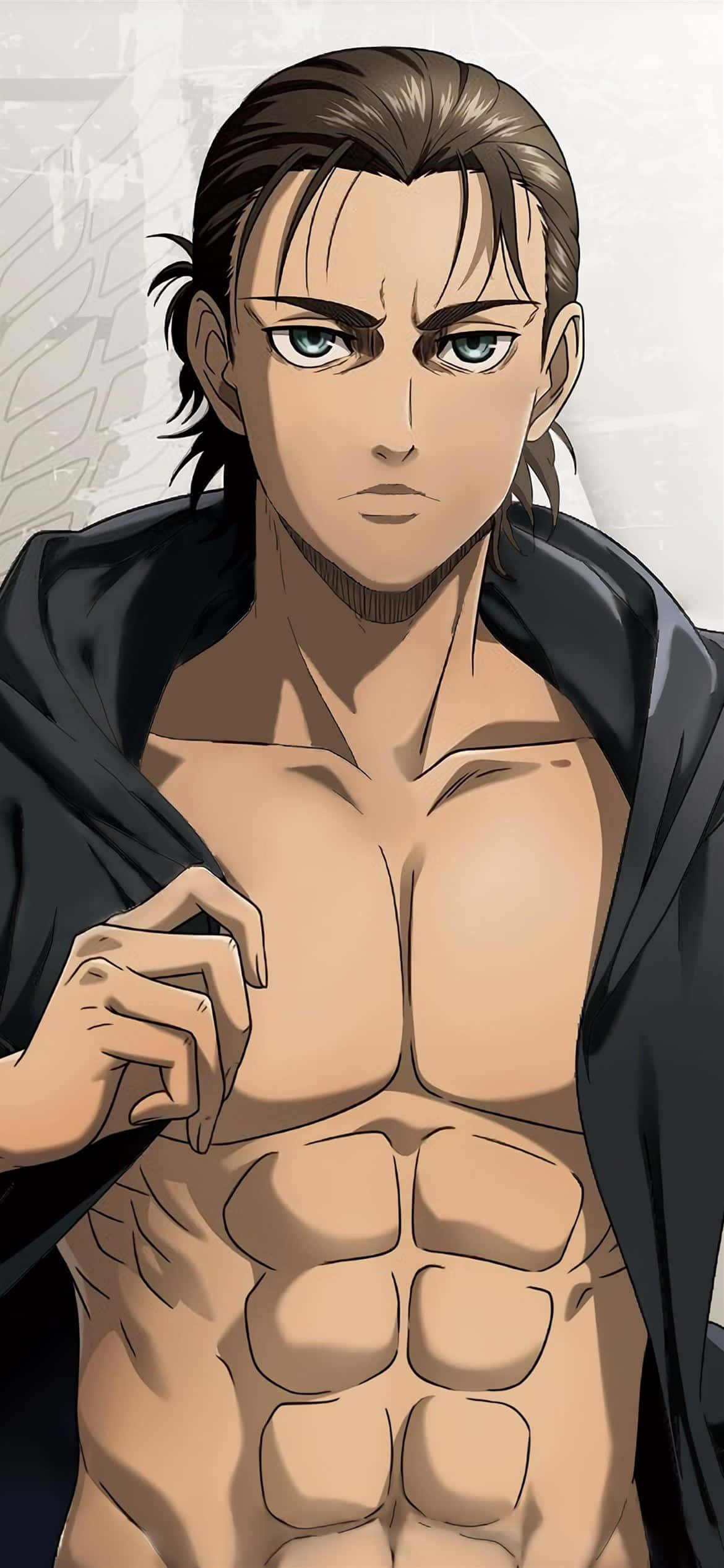 Eren Yeager cơ bụng săn chắc Ảnh kỹ thuật số Anime Hình nền