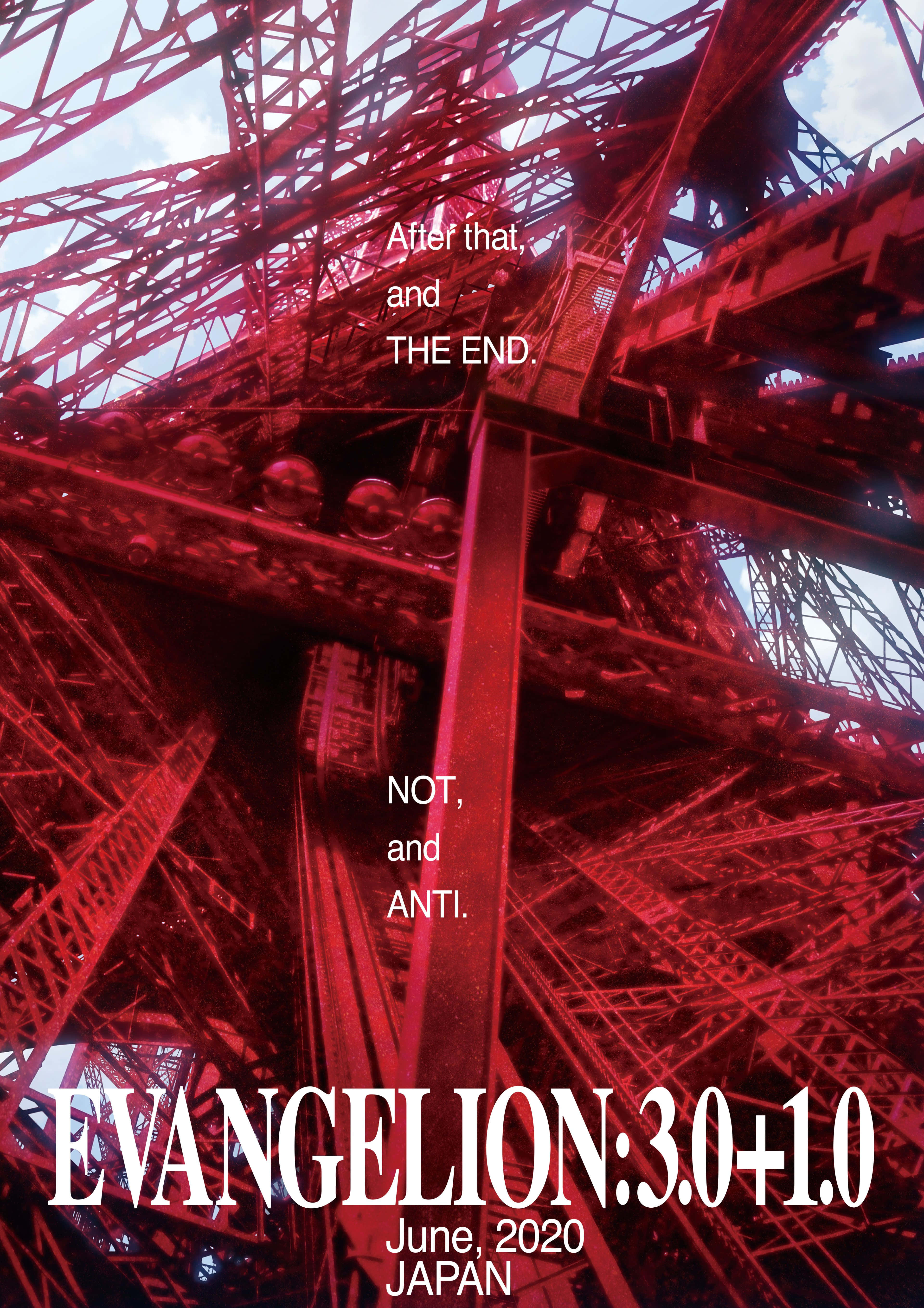 Evangelion 30 10 Với Tháp Đỏ Hình nền