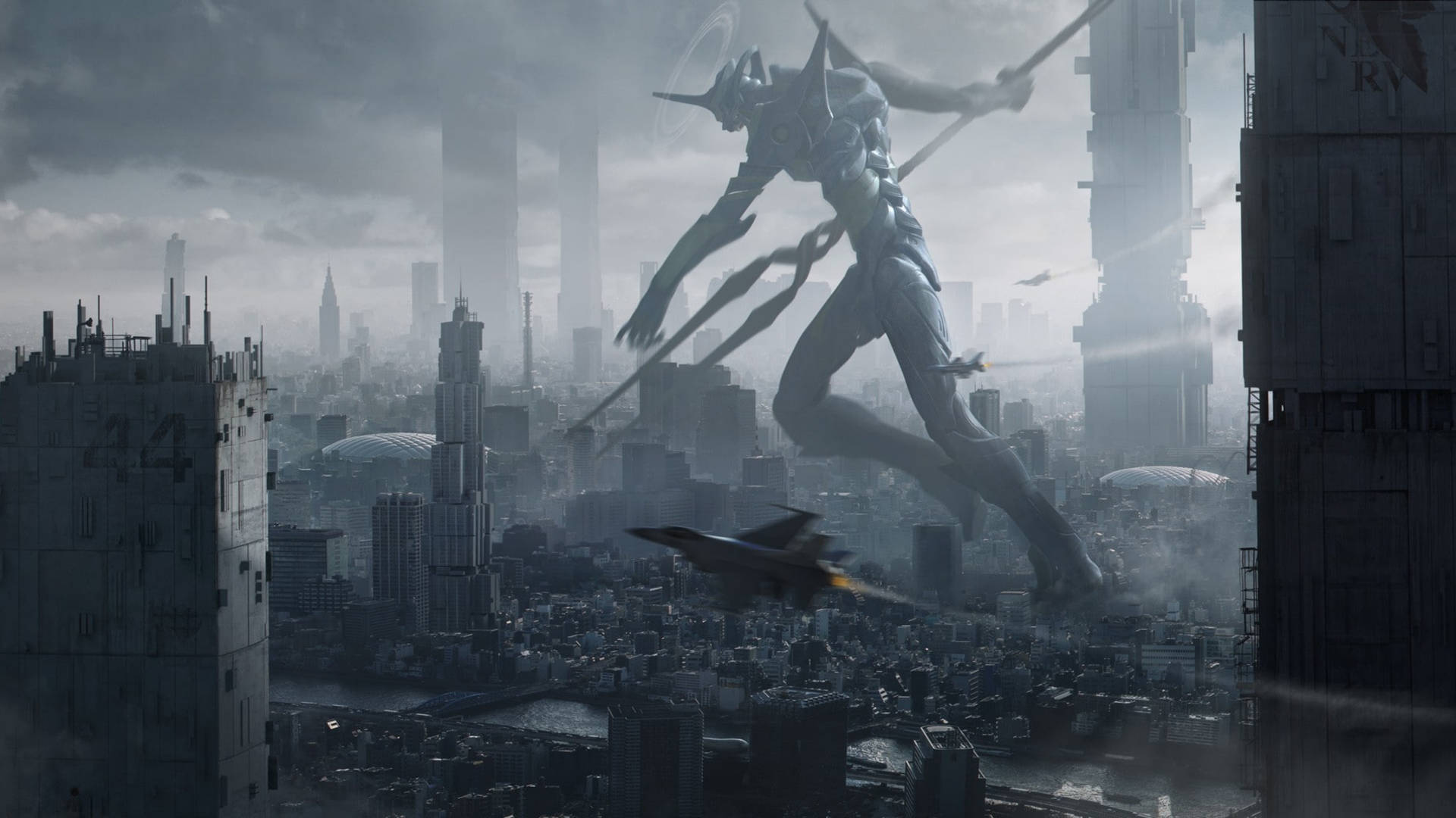 Evangelion 4K Thành Phố Ảm Đạm