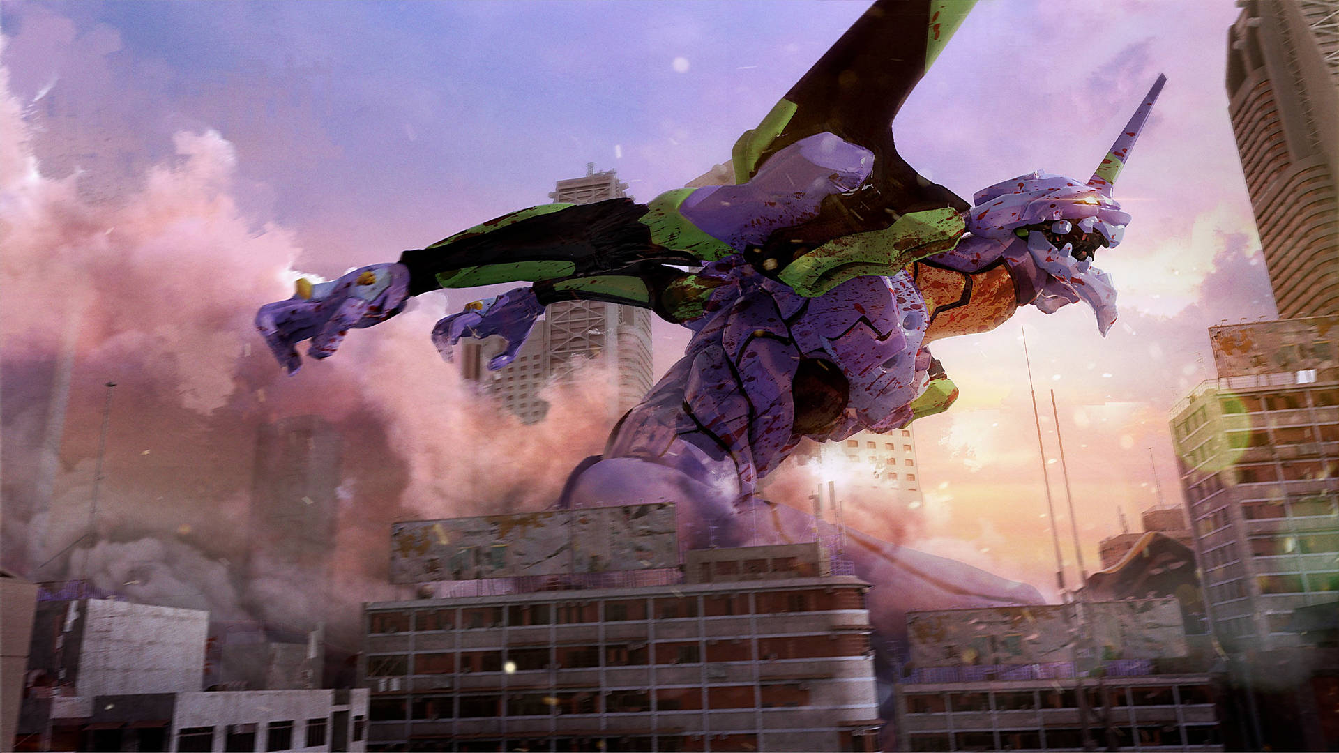 Evangelion 4K Unit-01 Tàn Phá