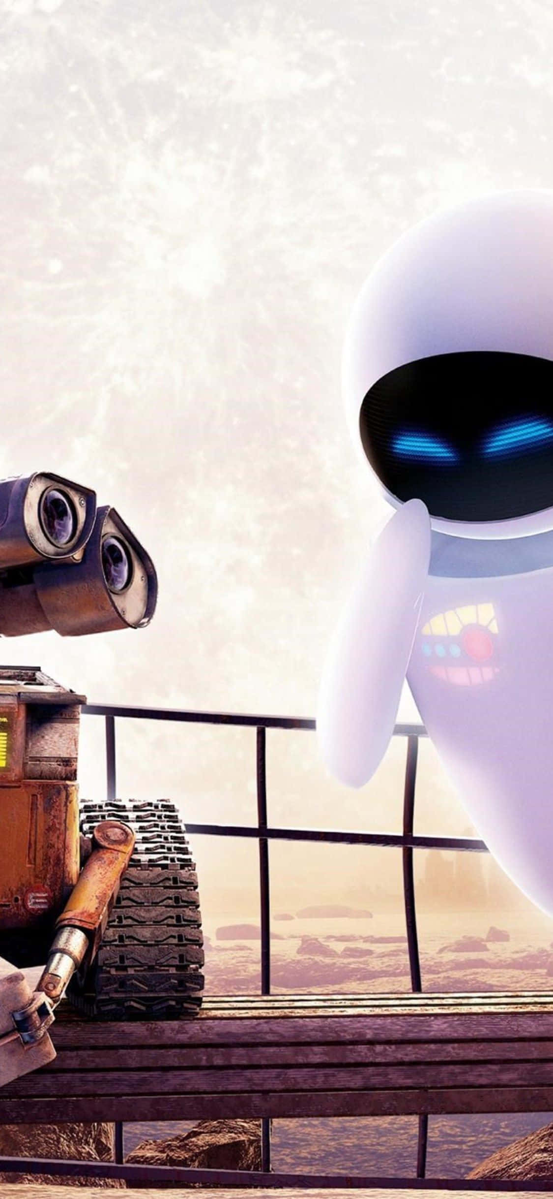Eve và Wall E iPhone 2008 Hình nền