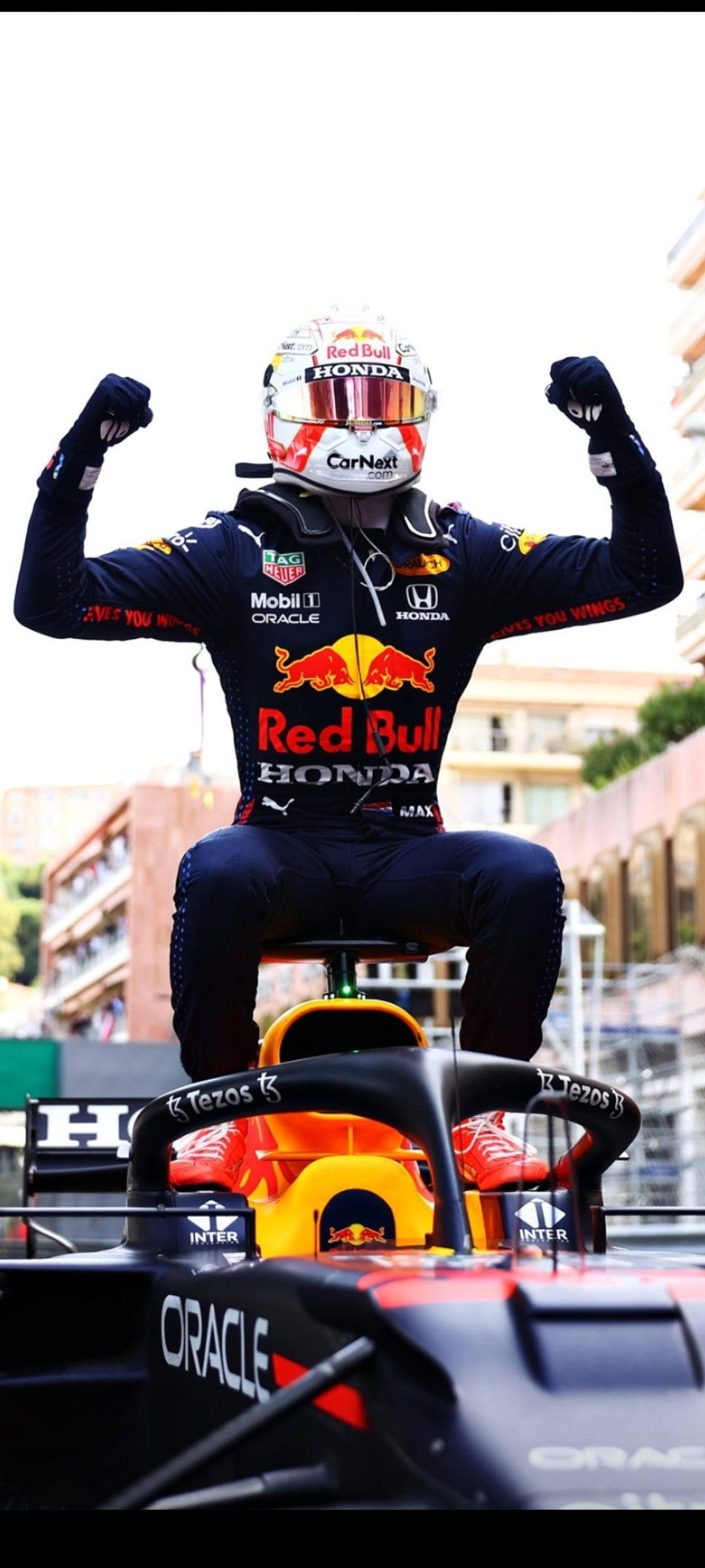 F1 Max Verstappen Monaco GP Victory iPhone Hình nền