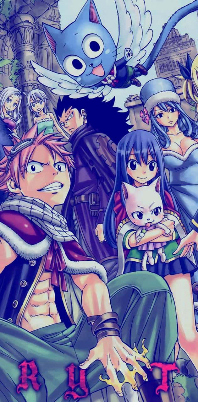 Fairy Tail Thẩm Mỹ Màu Sắc Hình nền
