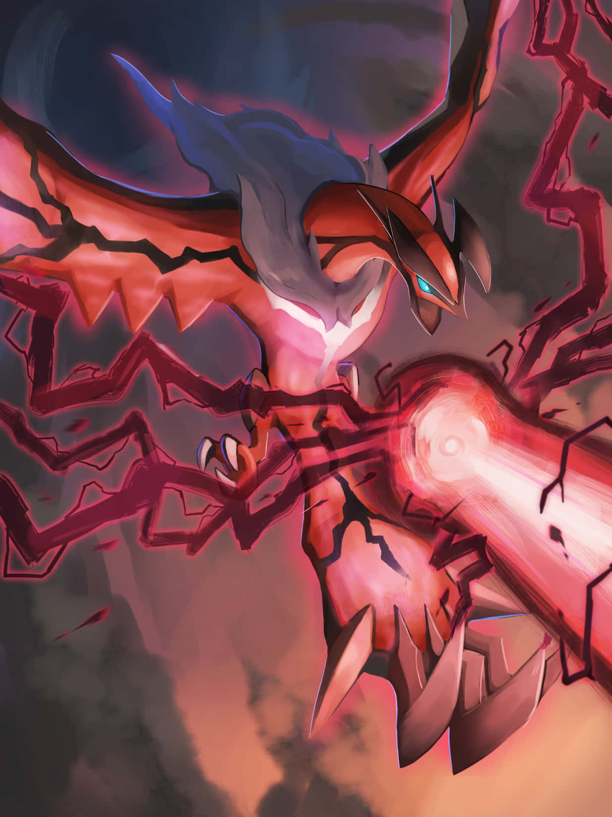 Fan Art Huyền Thoại Pokemon Yveltal Hình nền