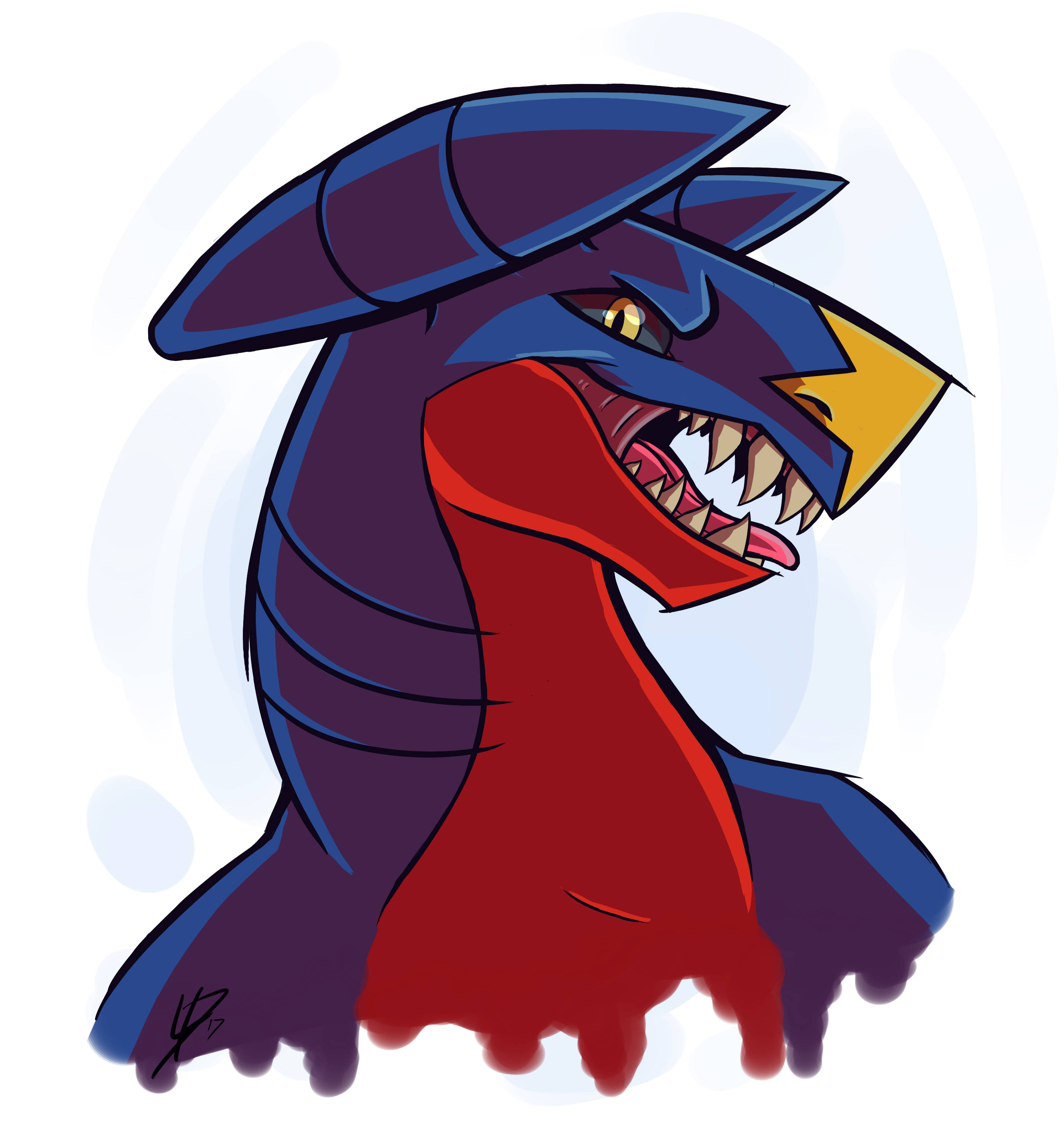 Fanart Cận Cảnh Garchomp Hình nền