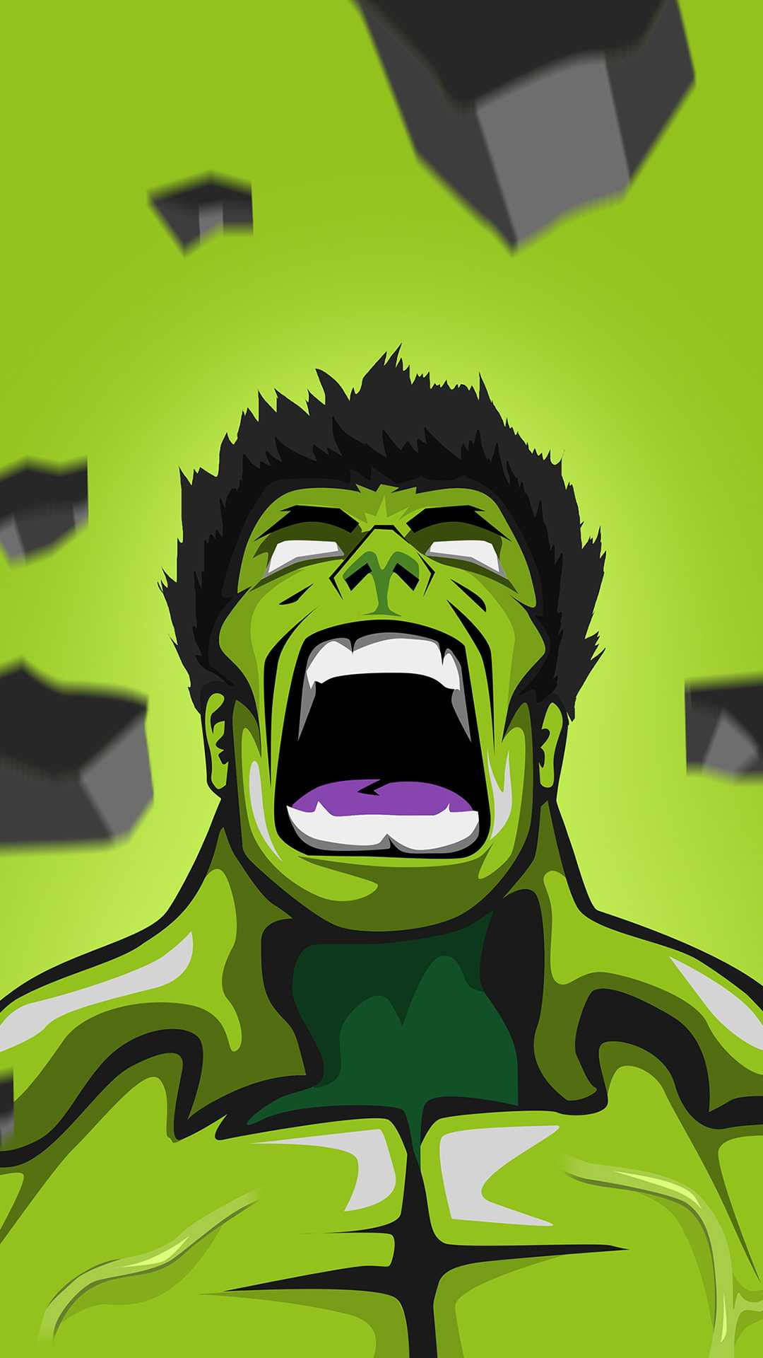 Fanart Người Khổng Lồ Xanh Tuyệt Vời Hình nền