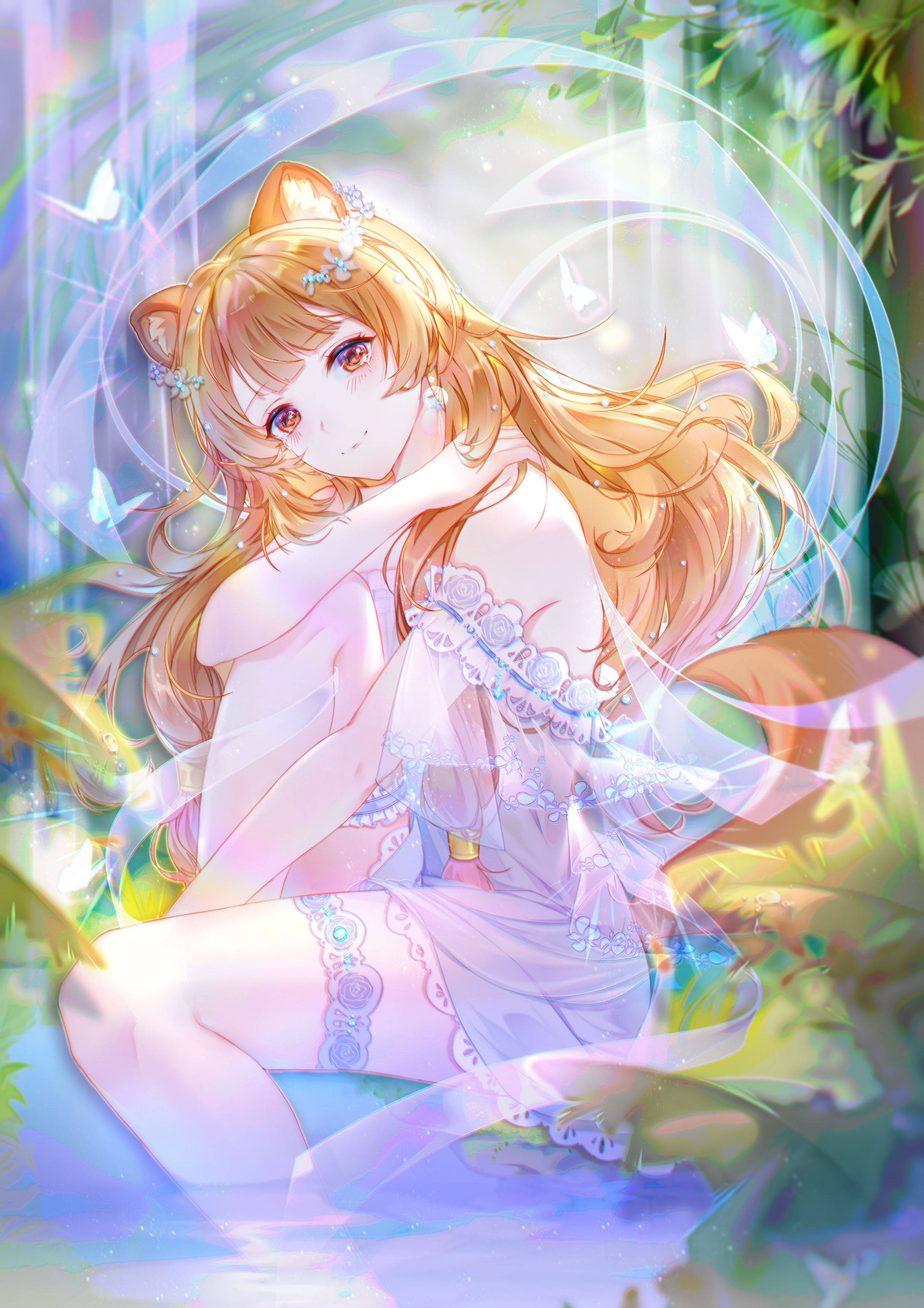 Fanart Raphtalia Anime Mộng Mơ Hình nền