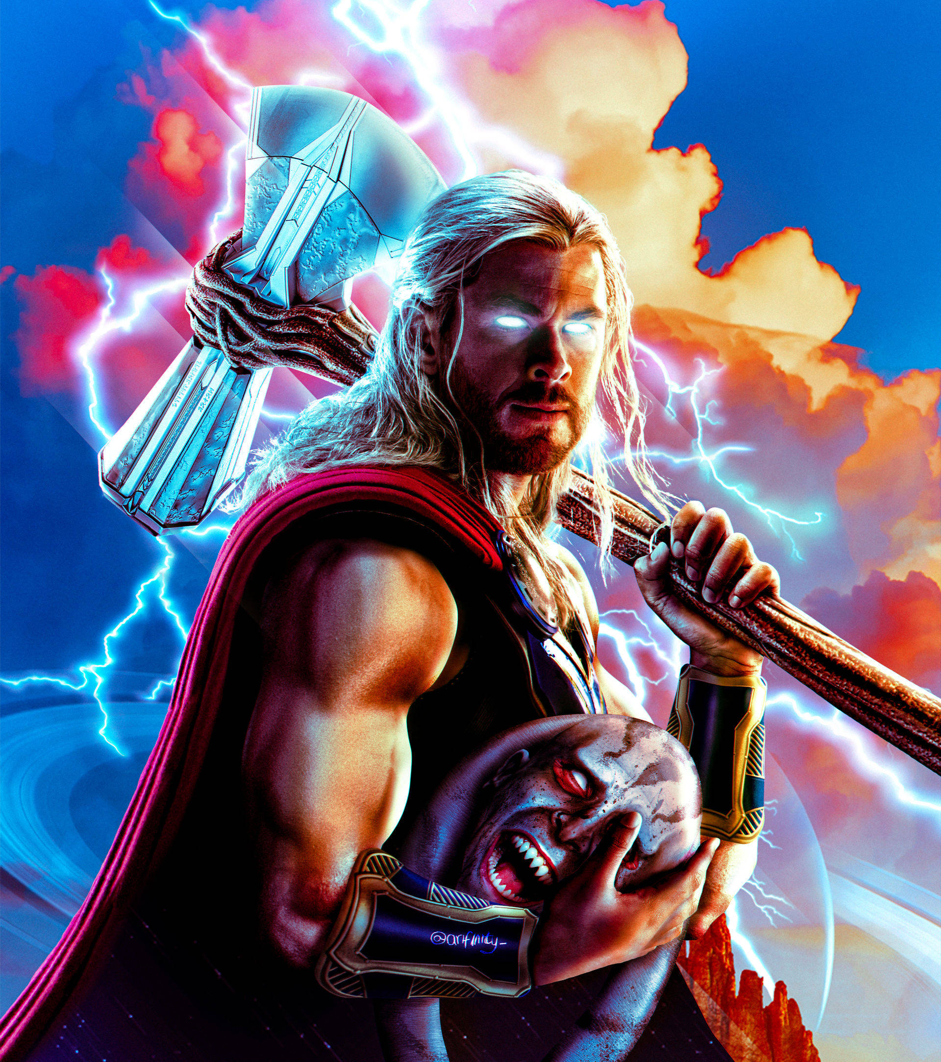 Fanart Thor Love And Thunder Hình nền