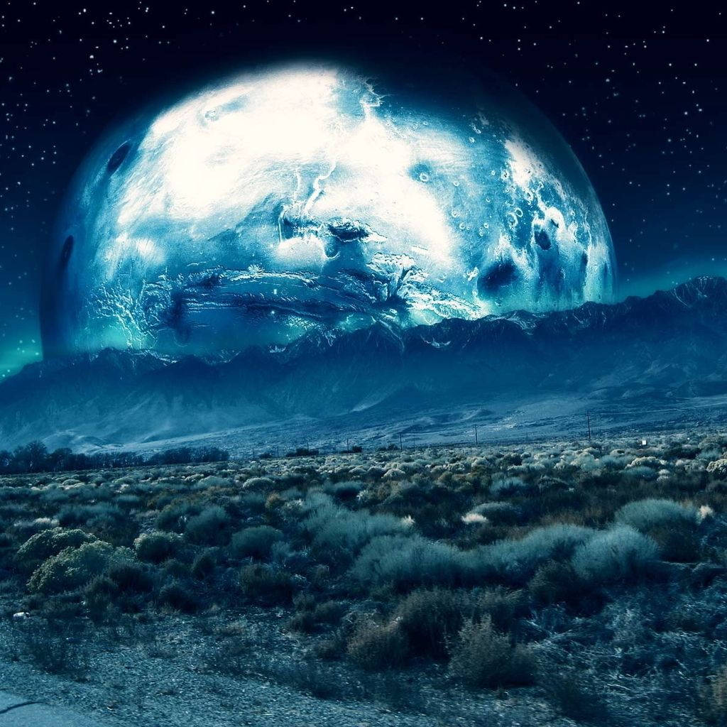 Fantasy Planet Earth iPad Mini Hình nền