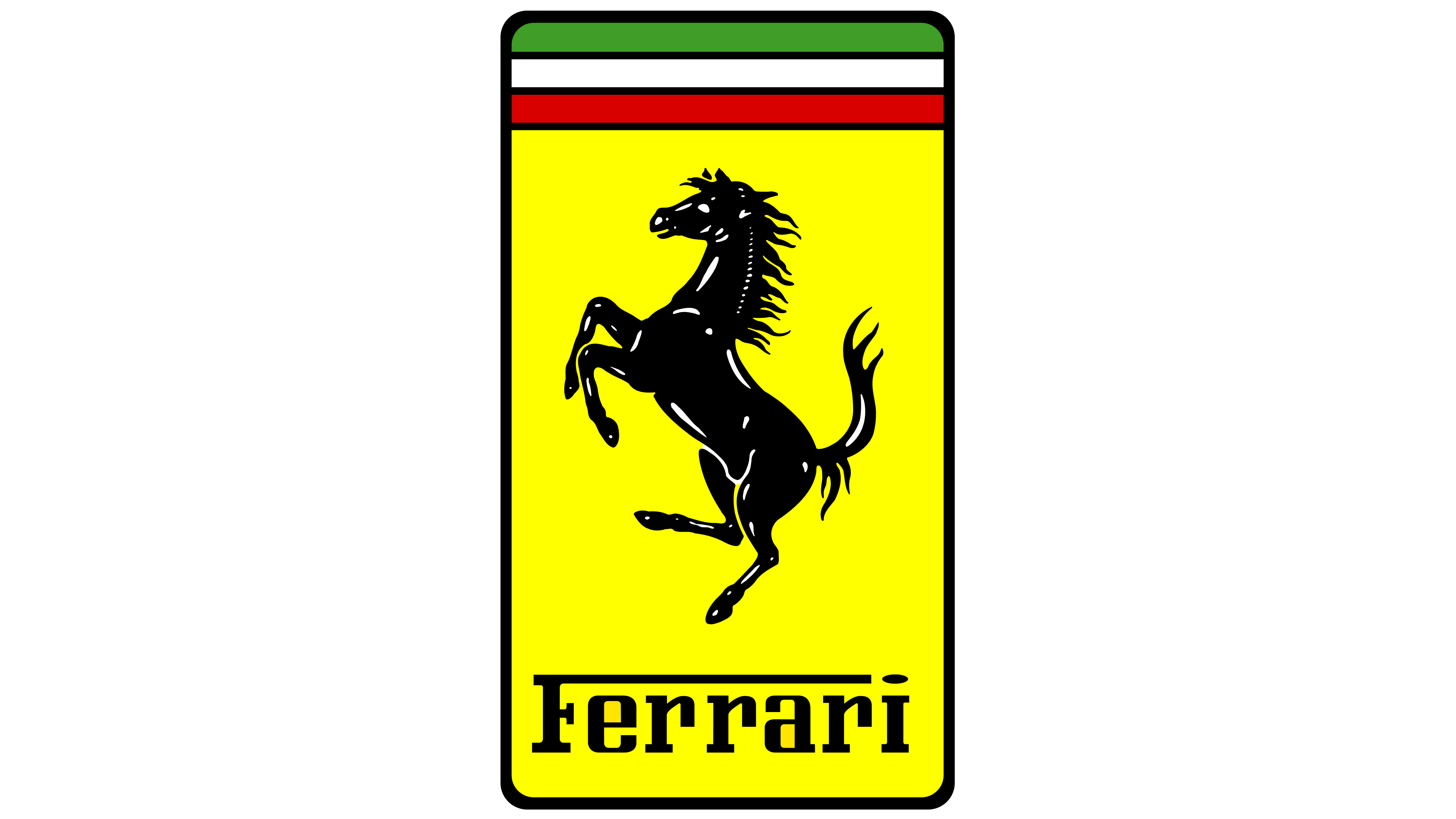 Ferrari Logo với Chú Ngựa Tung Vó Hình nền