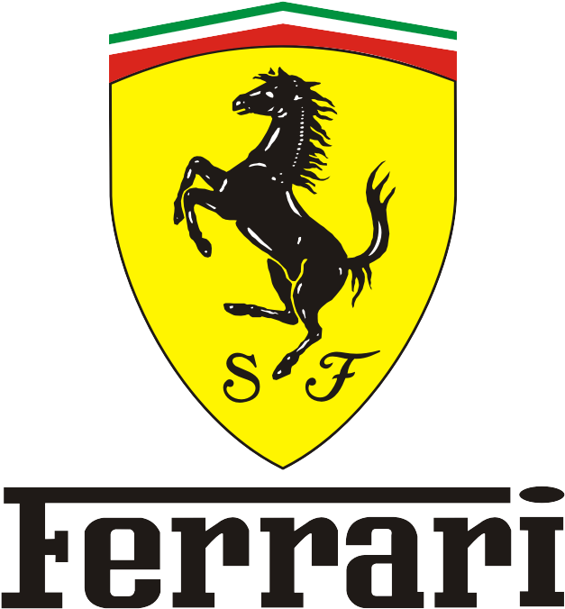 Ferrari Logo với Ngựa Chồm Hình nền
