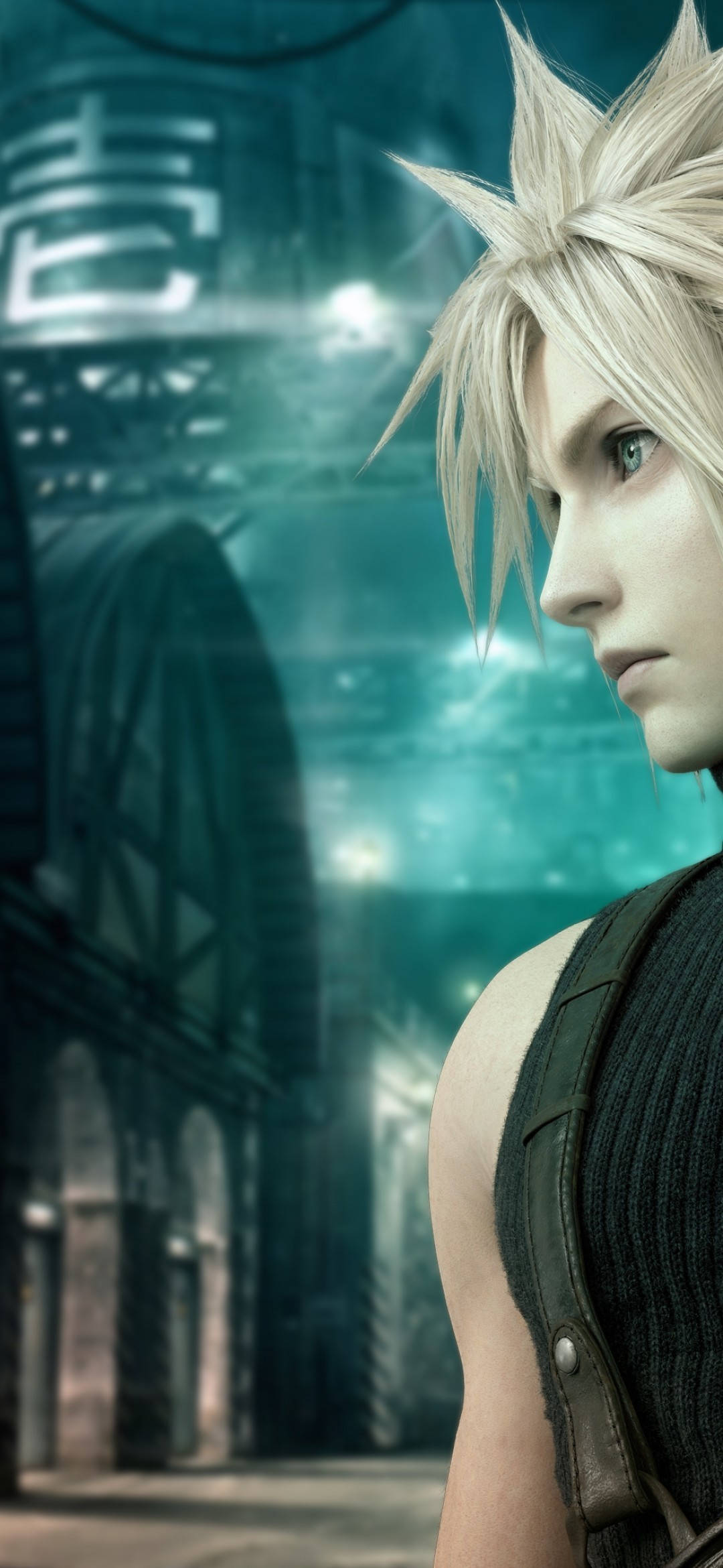 Final Fantasy 7 Hồ Sơ Bên Của Cloud Hình nền