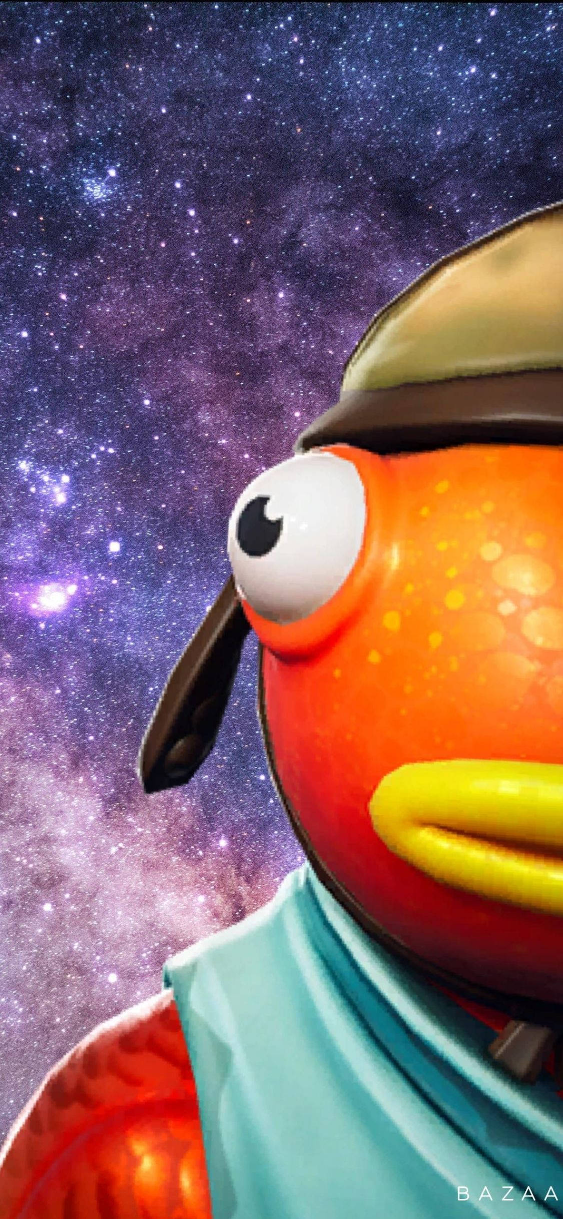 Fishstick Fortnite Nửa Mặt Thiên Hà Hình nền
