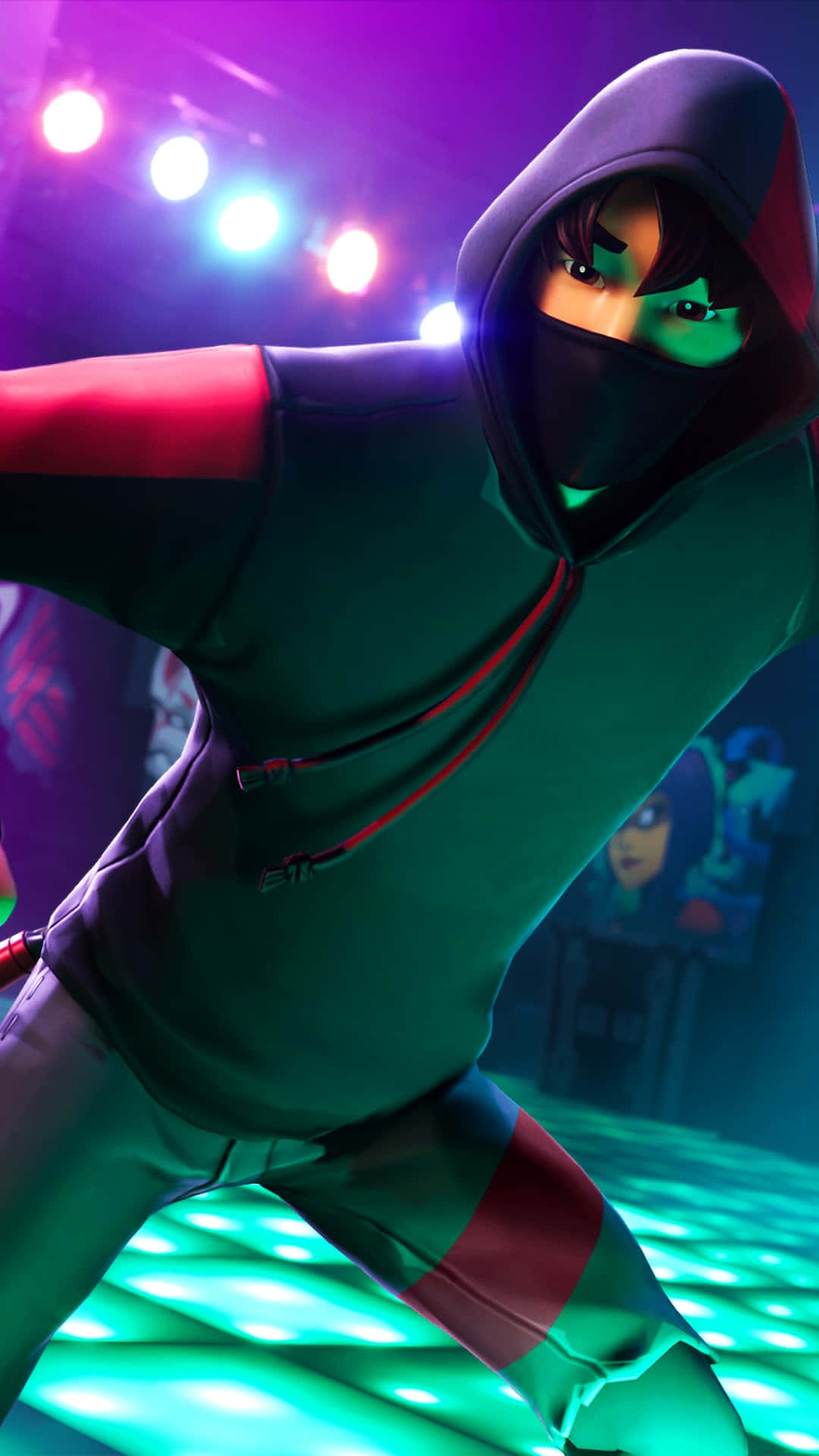 Fortnite Galaxy Miệng Bị Che Hình nền