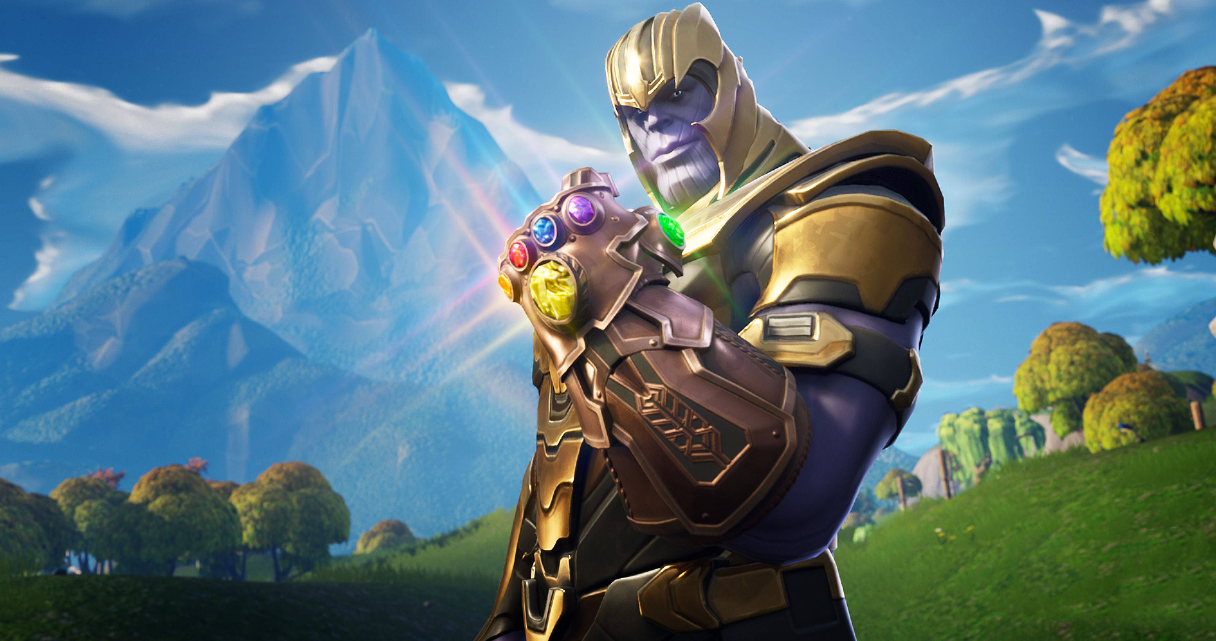 Fortnite Găng Tay Thanos HD Hình nền
