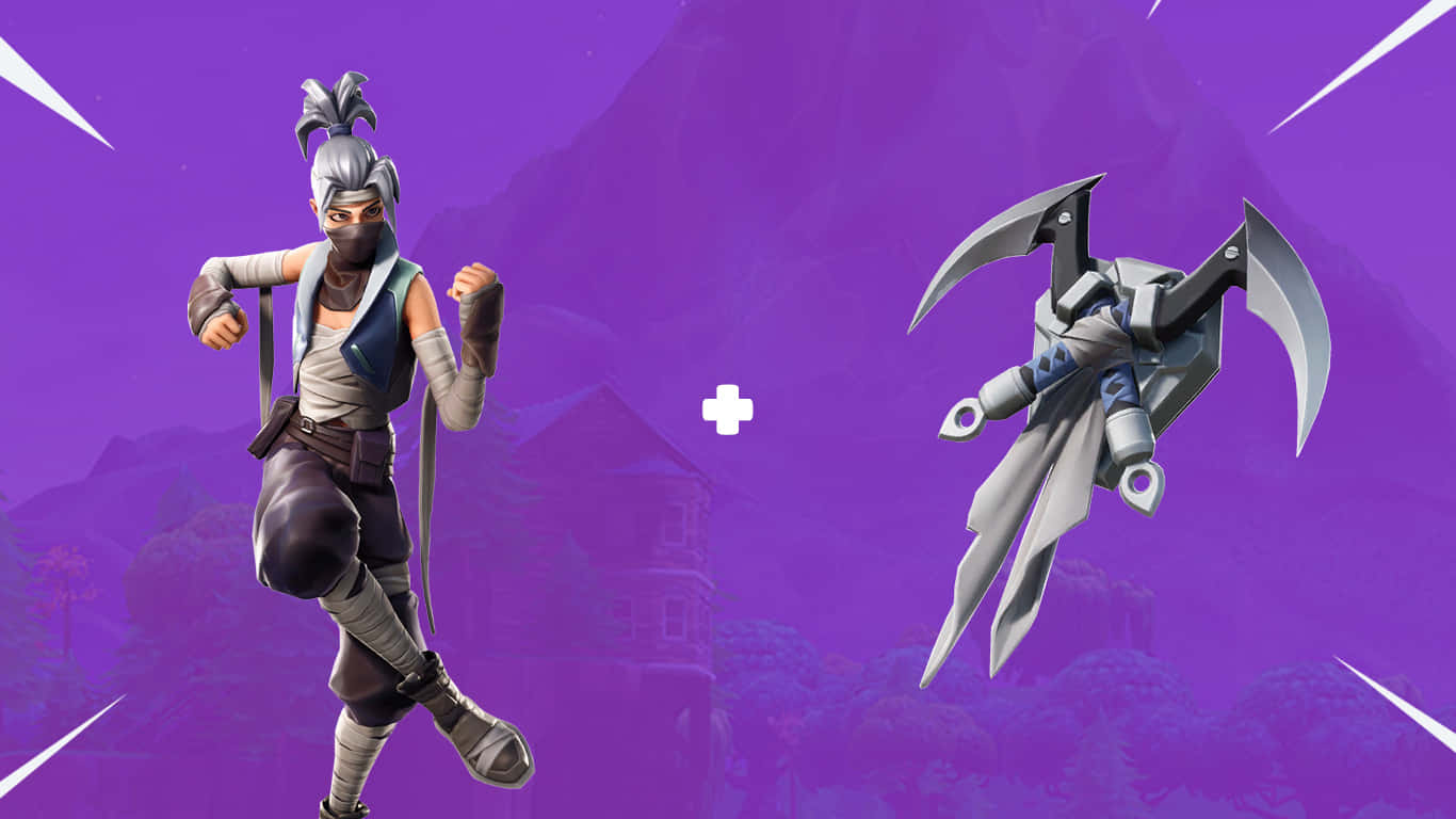 Fortnite Kuno Tím Hình nền