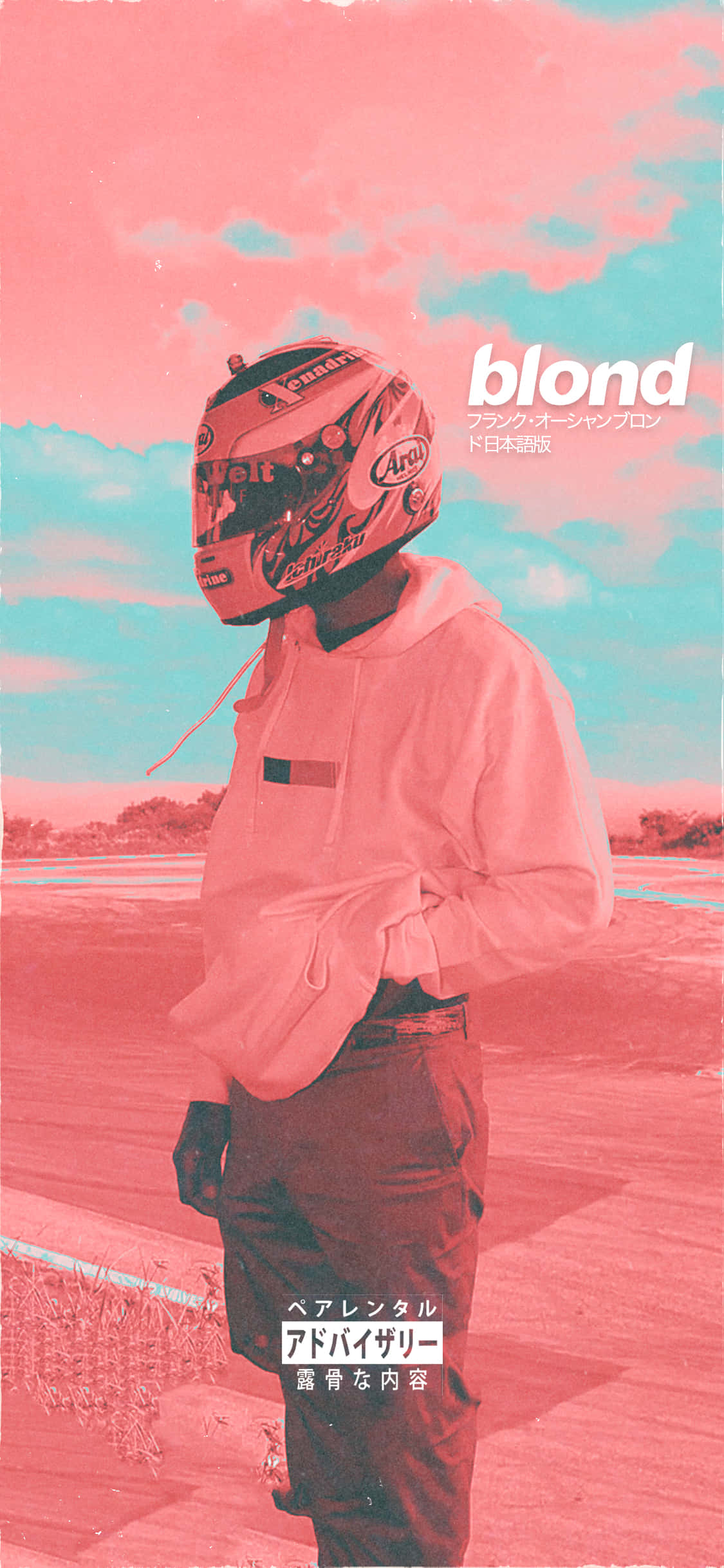 Frank Ocean quảng bá album mới nhất Blonde Hình nền