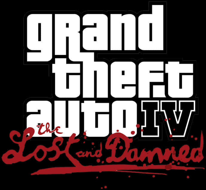G T A I V The Lost and Damned Logo Hình nền