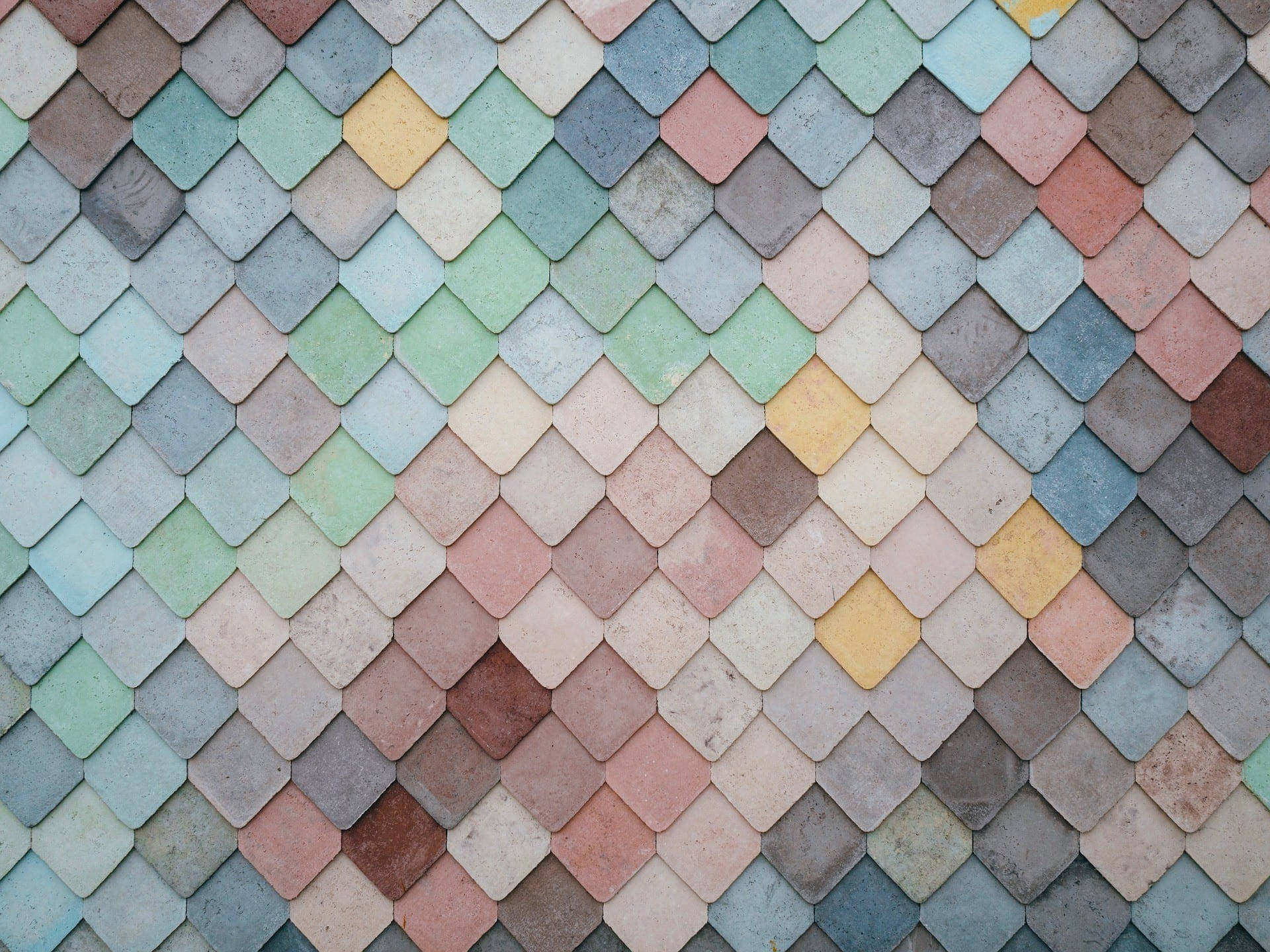 Gạch lát nền mosaic pastel Hình nền