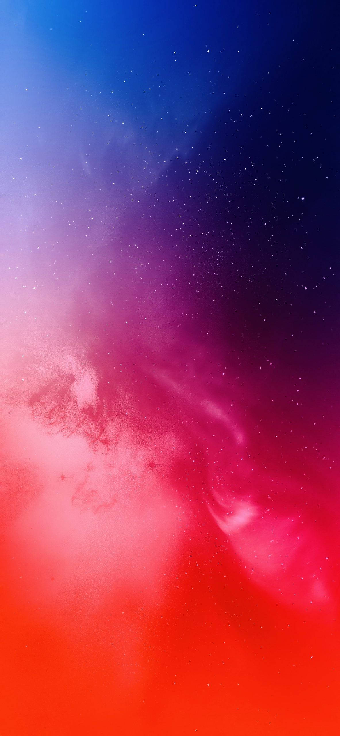 Galaxy Sky In Gradient Red iPhone Hình nền