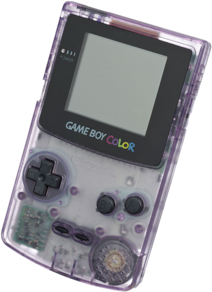 Game Boy Color Trong Suốt Màu Tím Hình nền