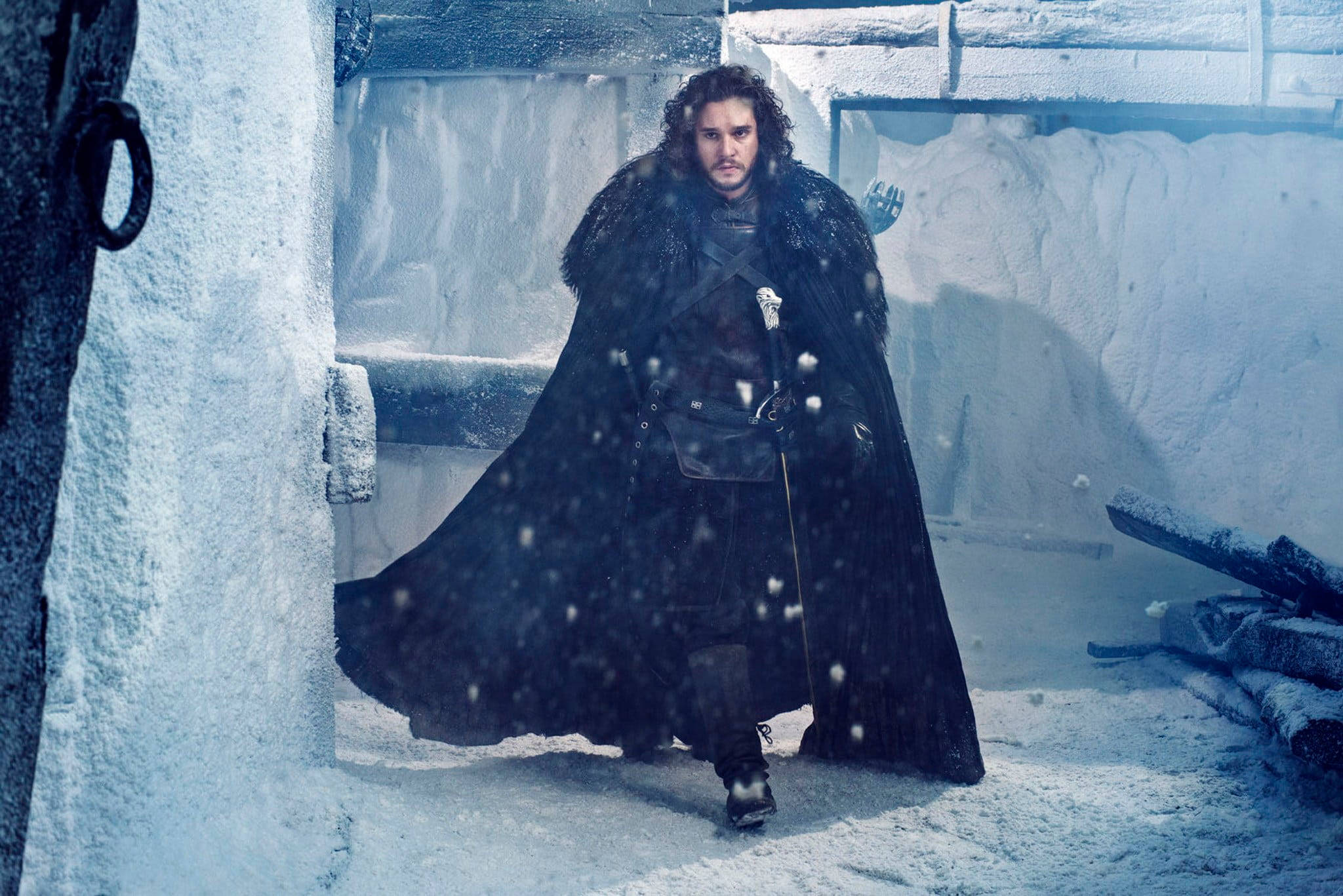 Game of Thrones Jon Snow tại Winterfell Hình nền