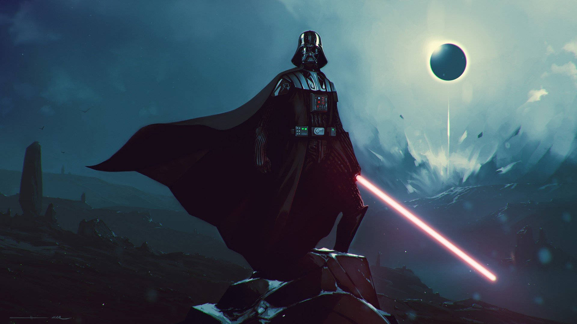 Gaming Darth Vader 1920 X 1080 Hình nền