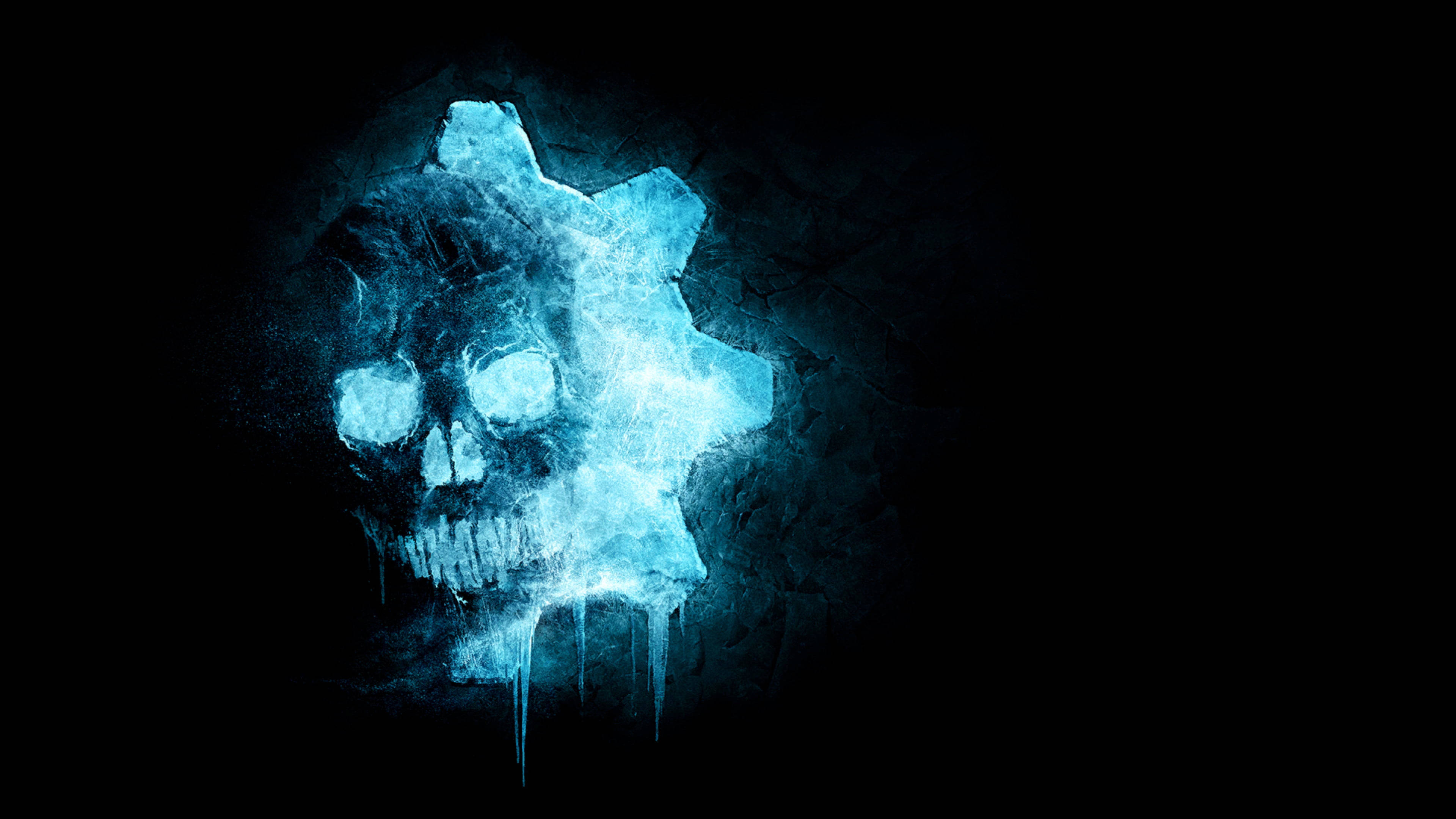 Gears 5 4K Đầu Lâu Xanh Hình nền