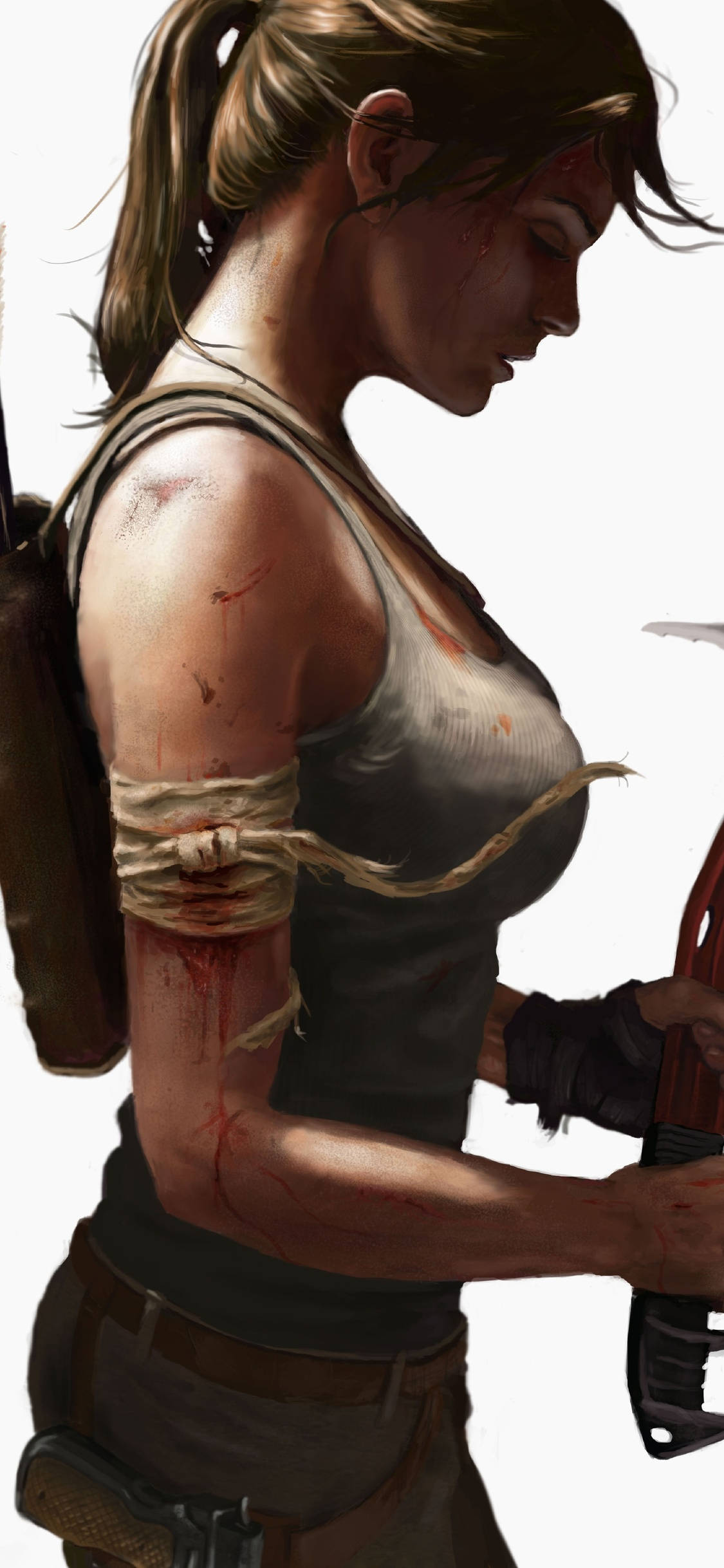 Ghi lại cuộc phiêu lưu với trò chơi mới nhất của Lara Croft trên iPhone Hình nền