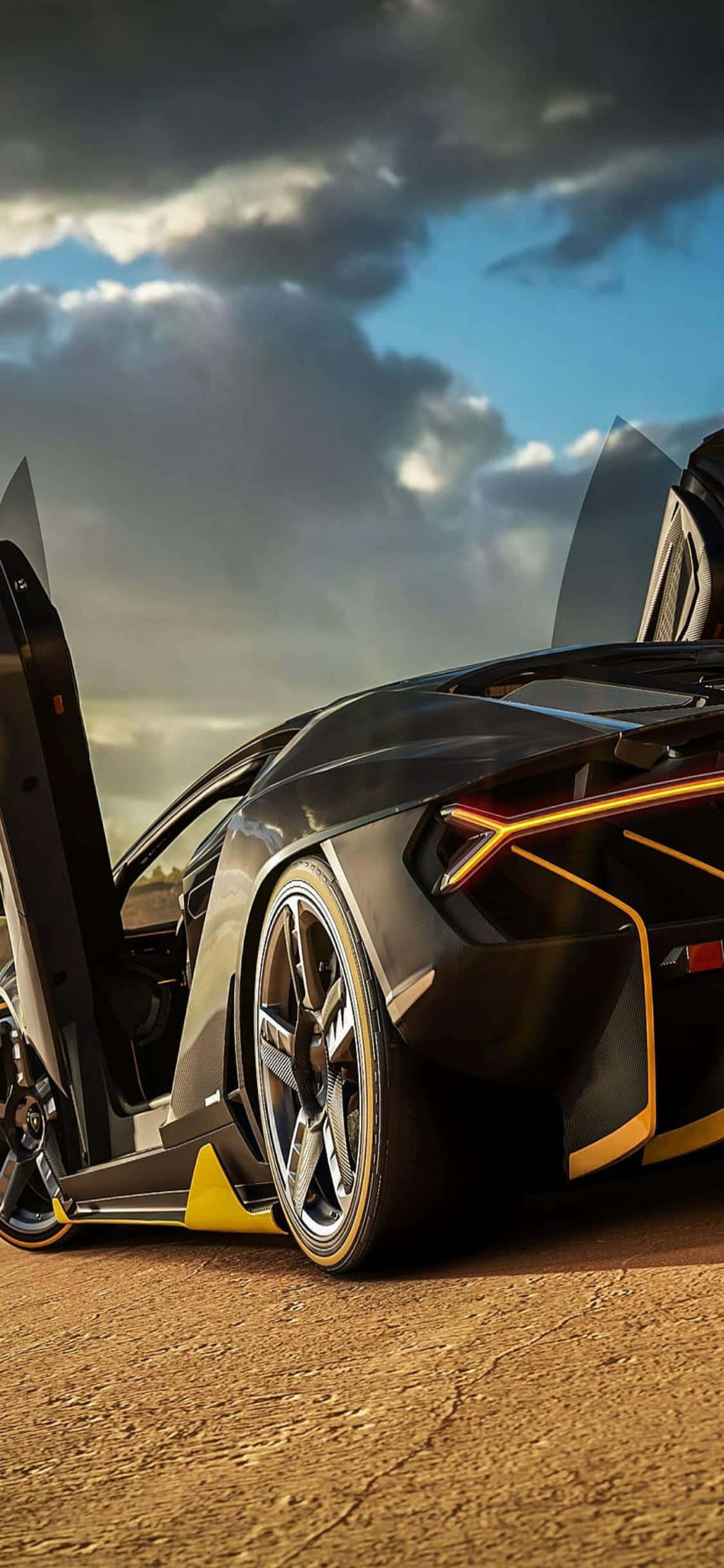 Ghi Lại Trải Nghiệm Đua Xe Tối Thượng với iPhone Xs và Forza Horizon 4 Hình nền