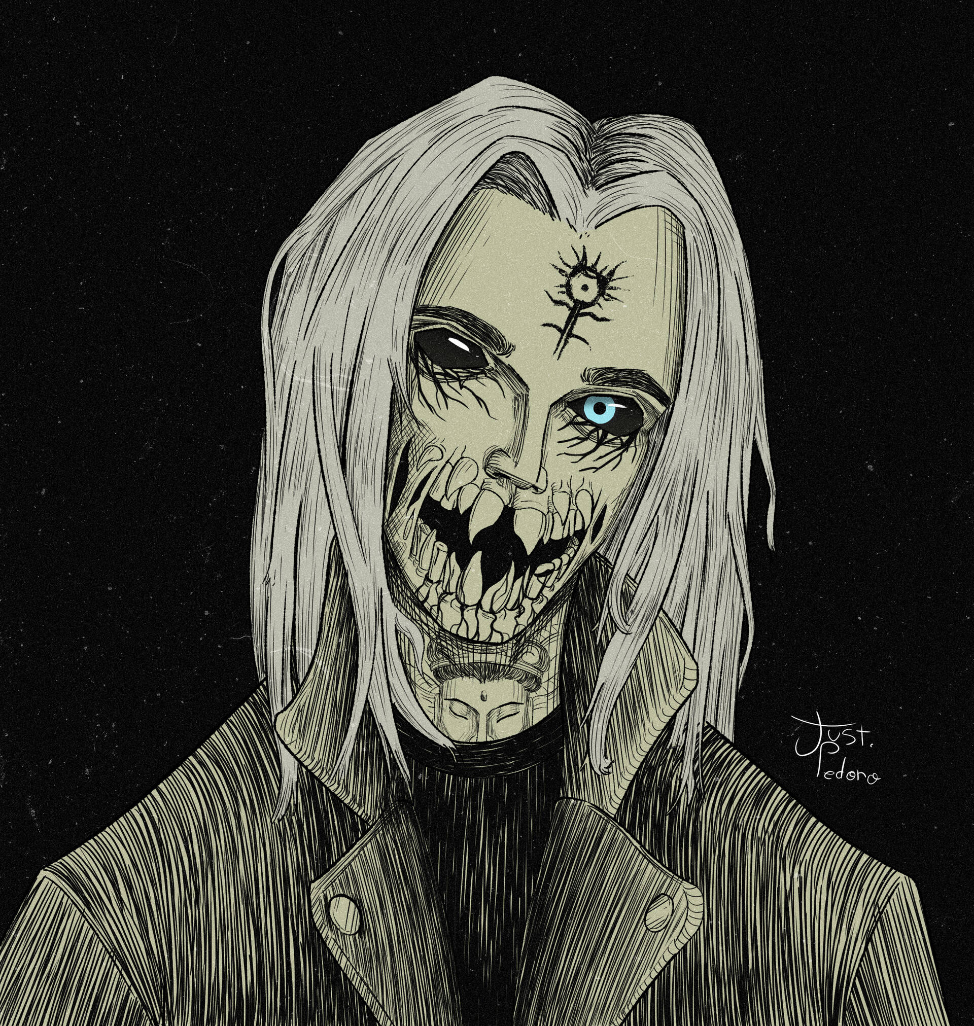 Ghostemane Răng Quái Vật Hình nền