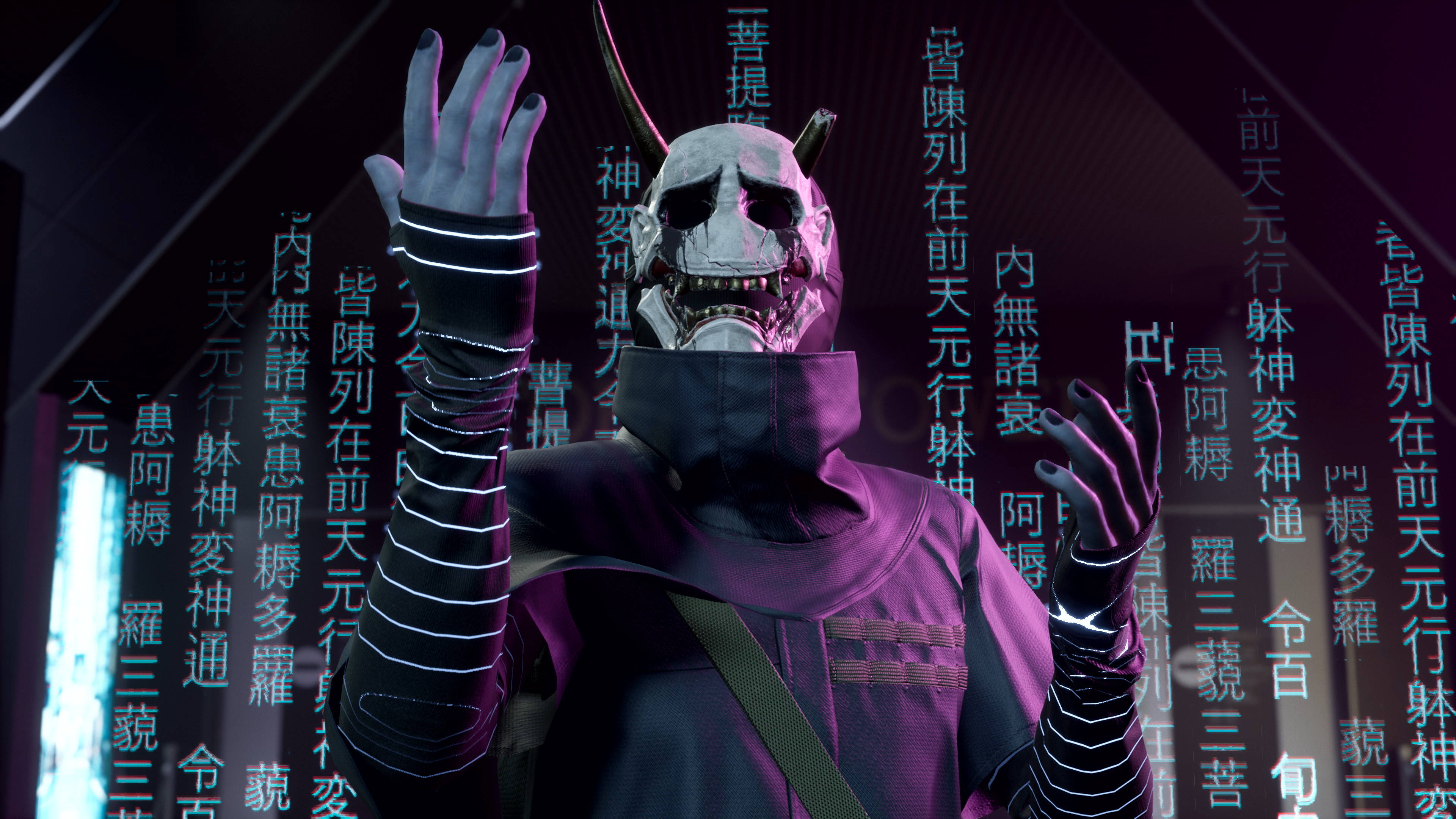 Ghostwire Tokyo Hannya Ác Quỷ Hình nền