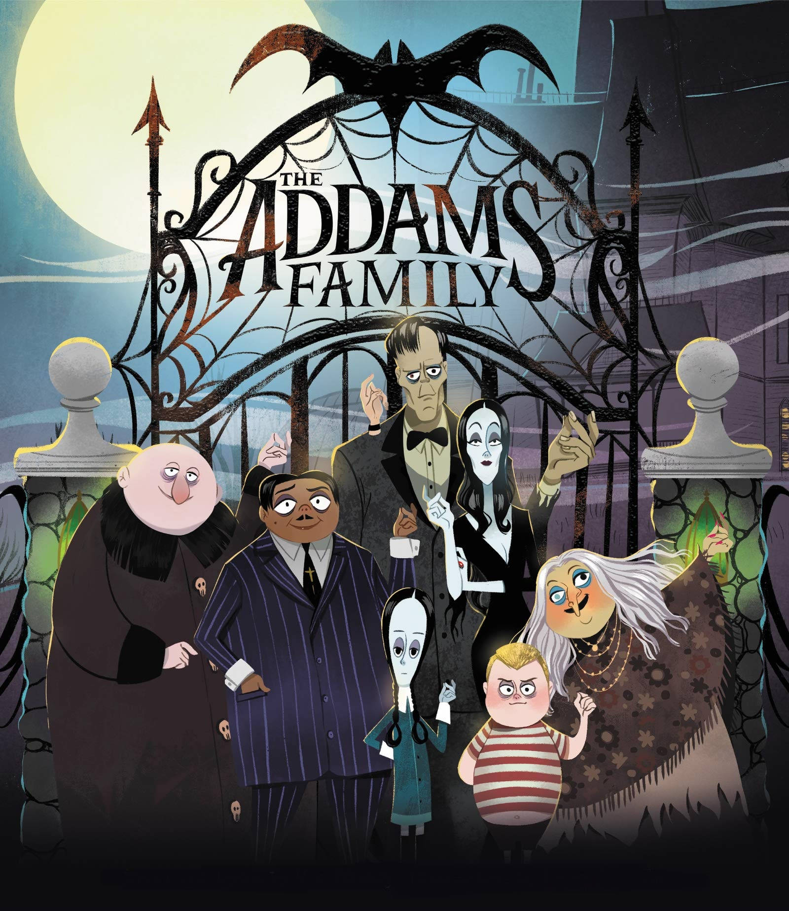 Gia đình Addams minh họa hoạt hình Hình nền