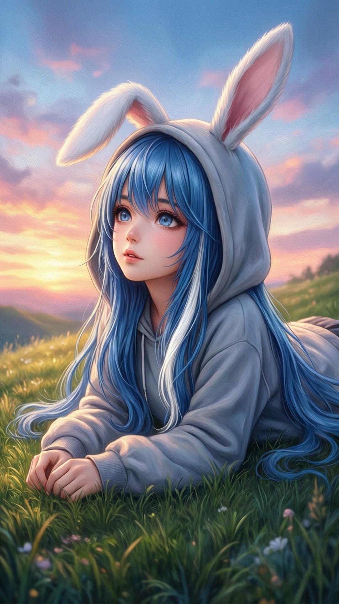 Giấc Mơ Mũ Thỏ Hình nền