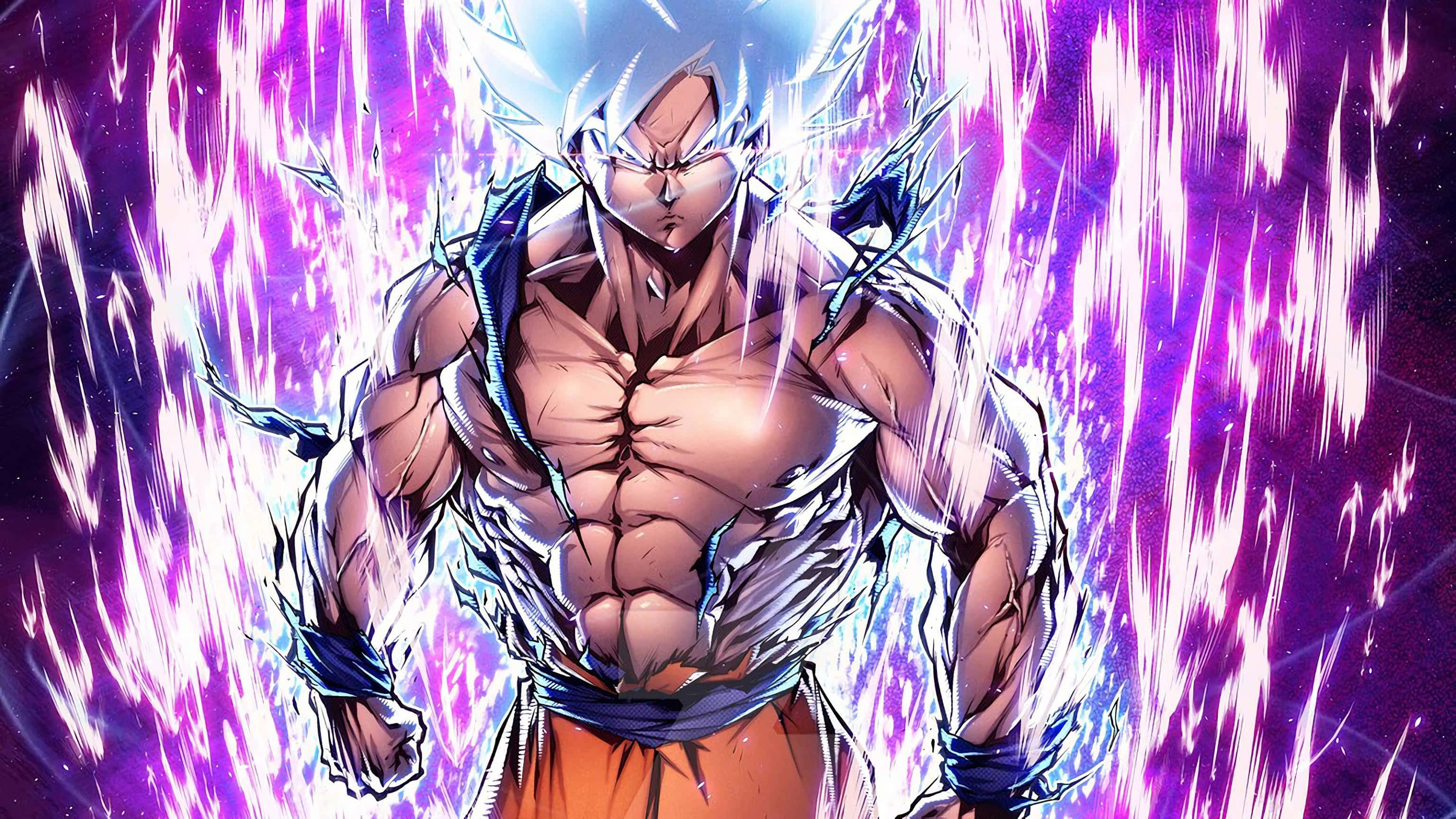 Giải phóng sức mạnh tiềm ẩn cùng Goku Bản Năng Vũ Trụ Hình nền