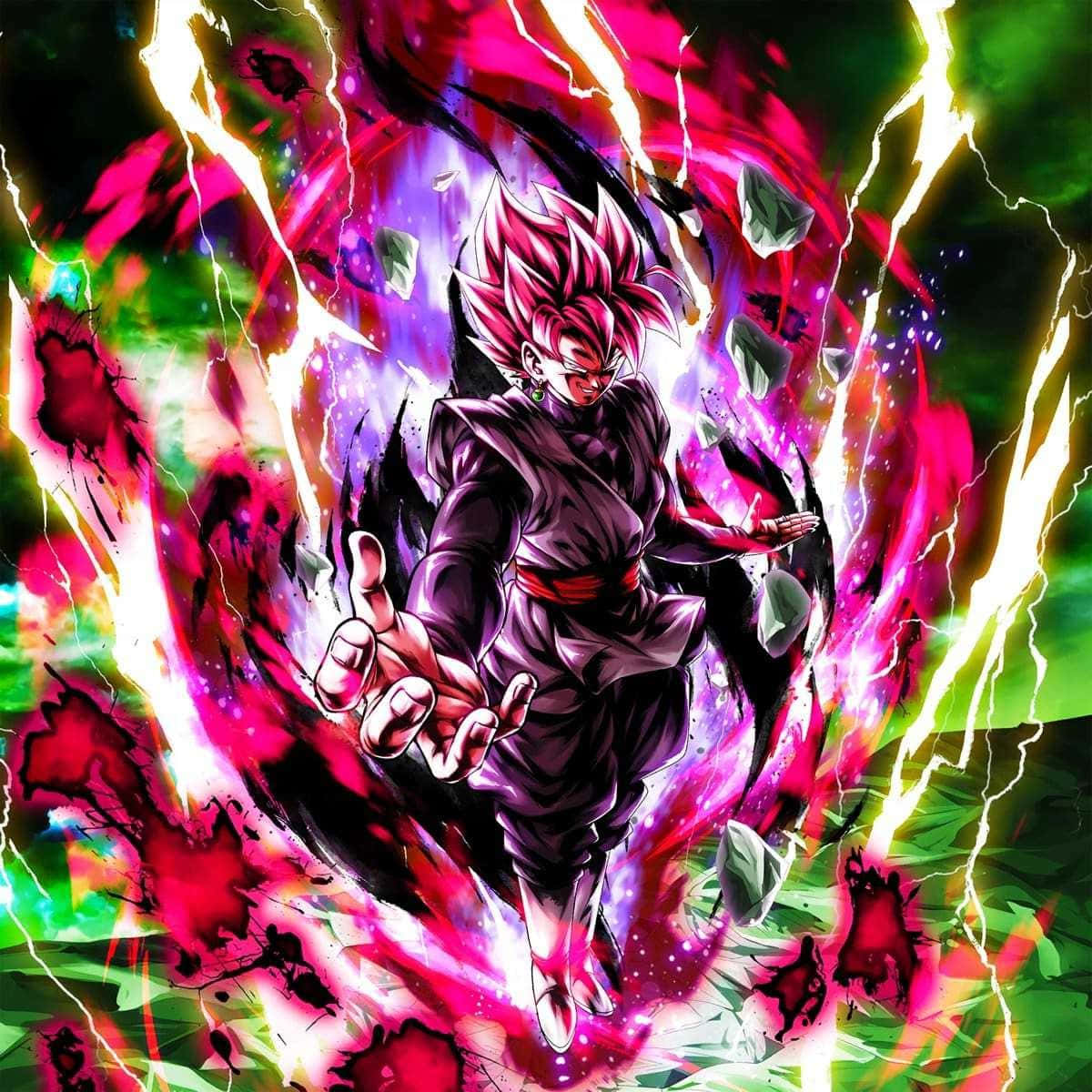 Giải phóng sức mạnh tối thượng của Goku Black Hình nền