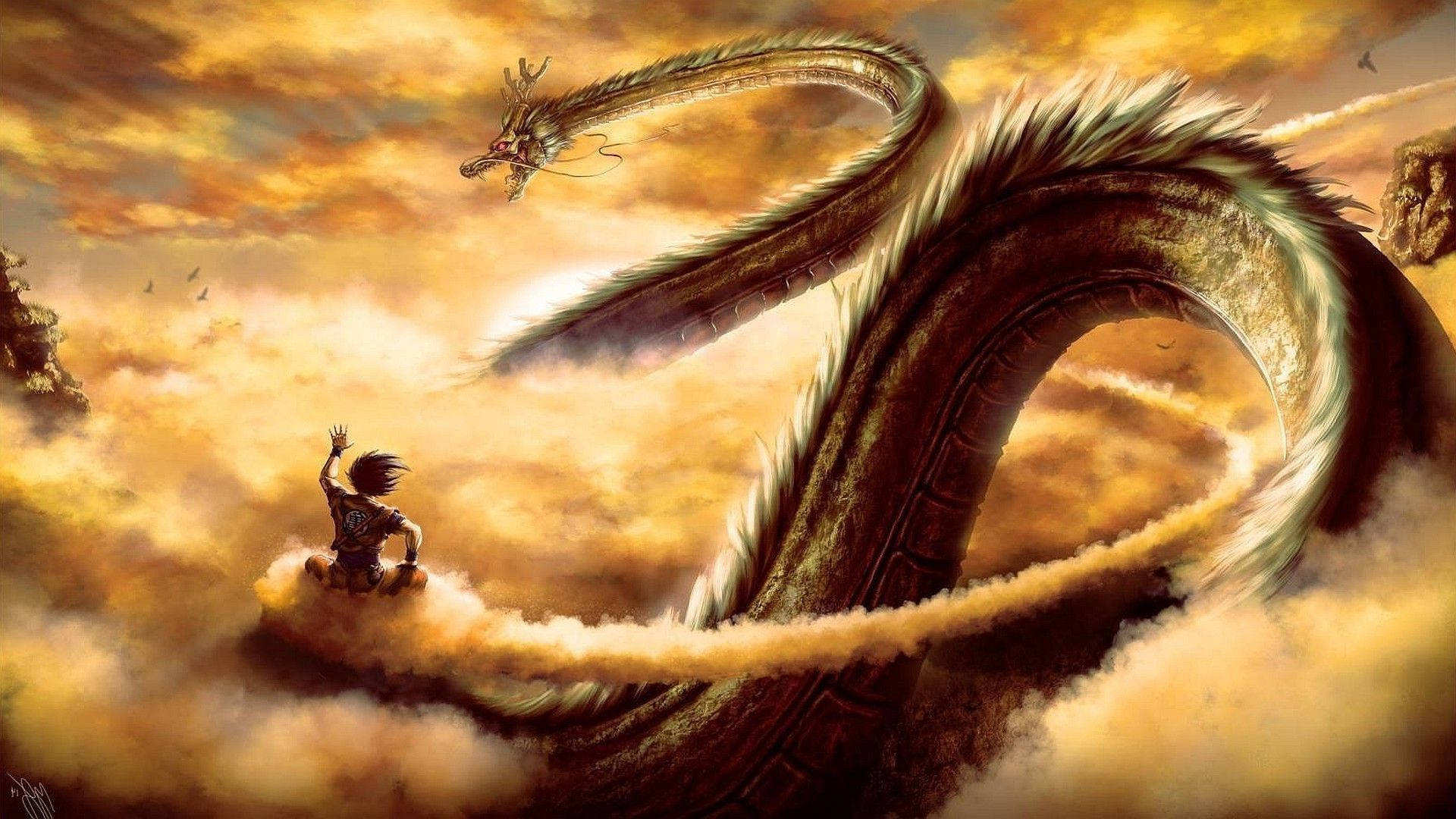 Giải phóng sức mạnh vượt giới hạn trong Dragon Ball Z Hình nền
