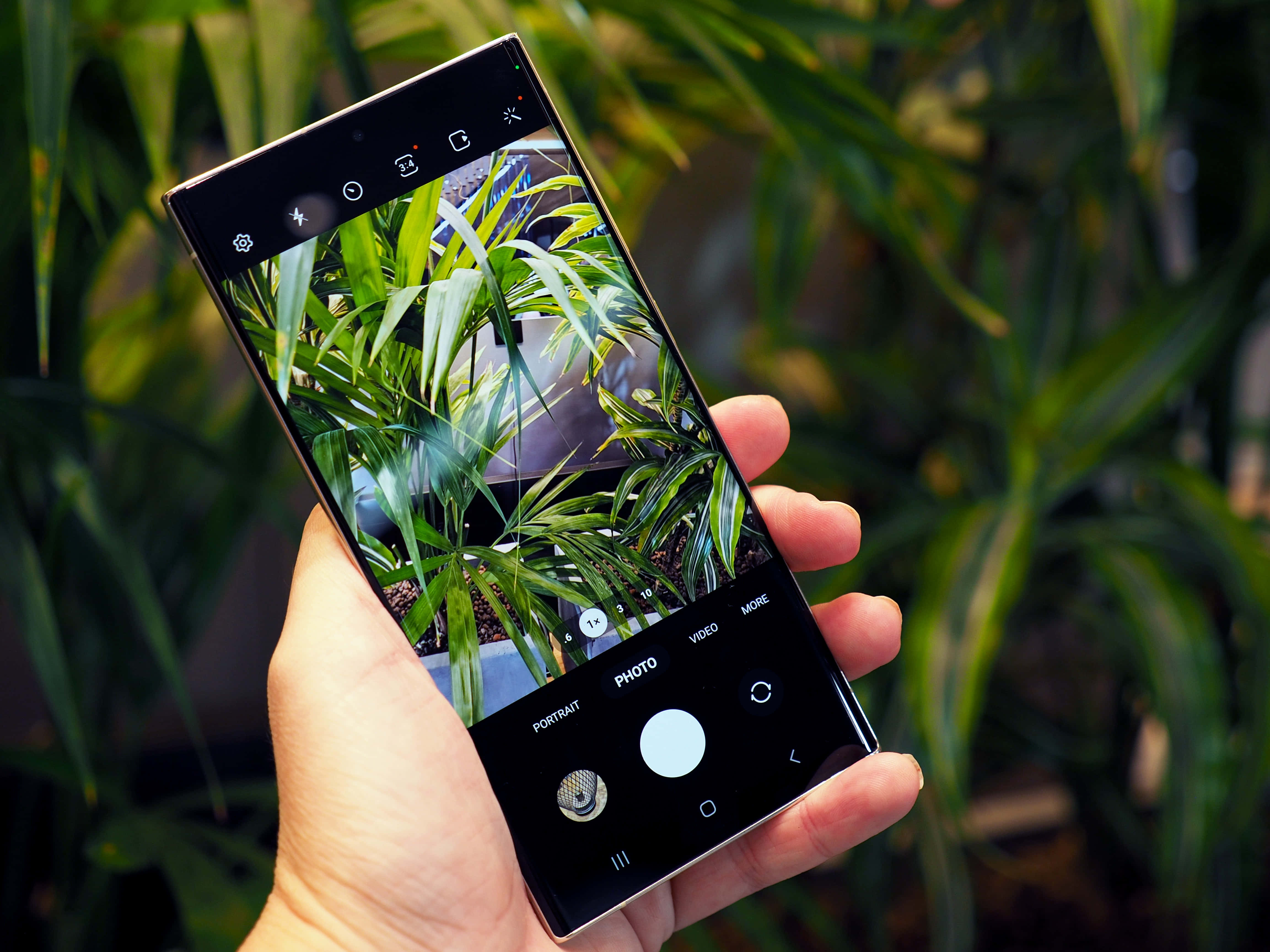 Giao diện máy ảnh Samsung S23 Ultra Hình nền